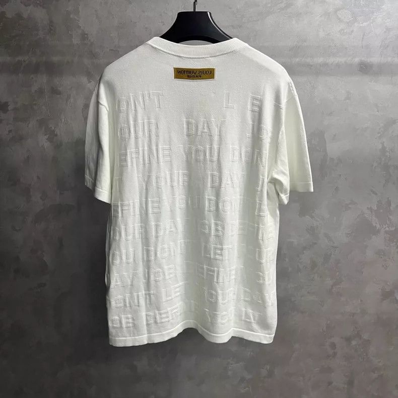 Other Louis Vuitton White 3D Letter Short Sleeve T-shirt Size US M / EU 48-50 / 2 - 3 Thumbnail