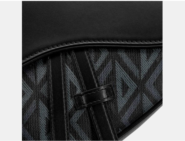 Dior o1w1db10325 1ADP Size: OS / Saddle Bag in Black Size ONE SIZE - 5 Thumbnail