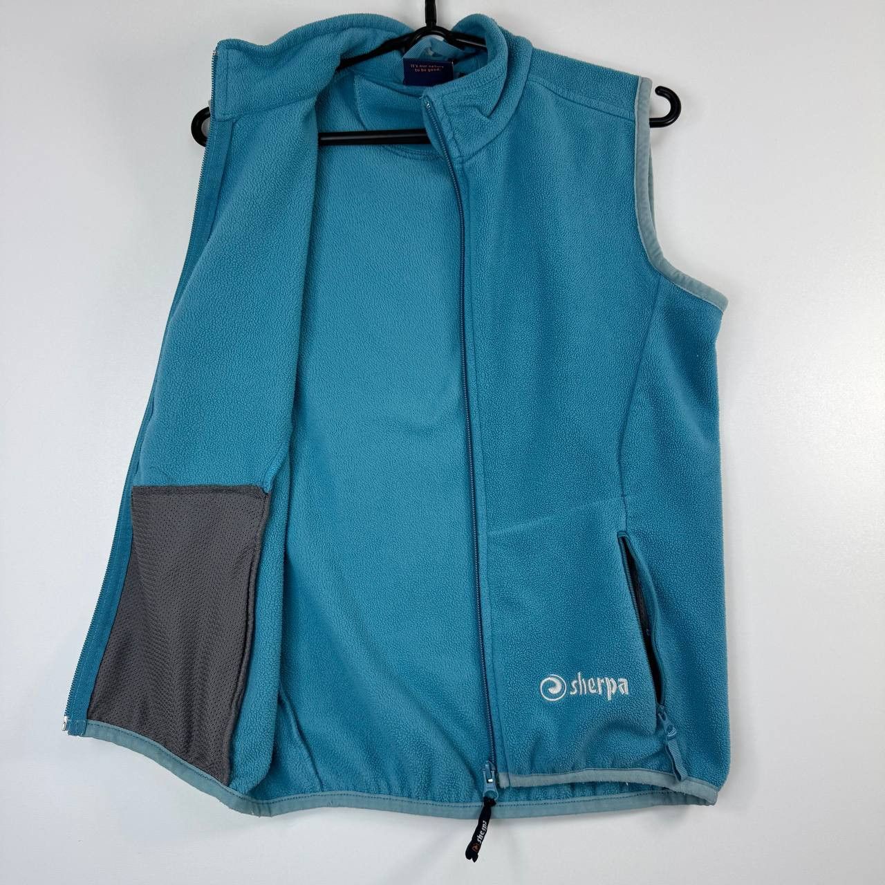 Other Sherpa Fleece Vest Blue Full Zip Women’s Size S Size S / US 4 / IT 40 - 9 Thumbnail