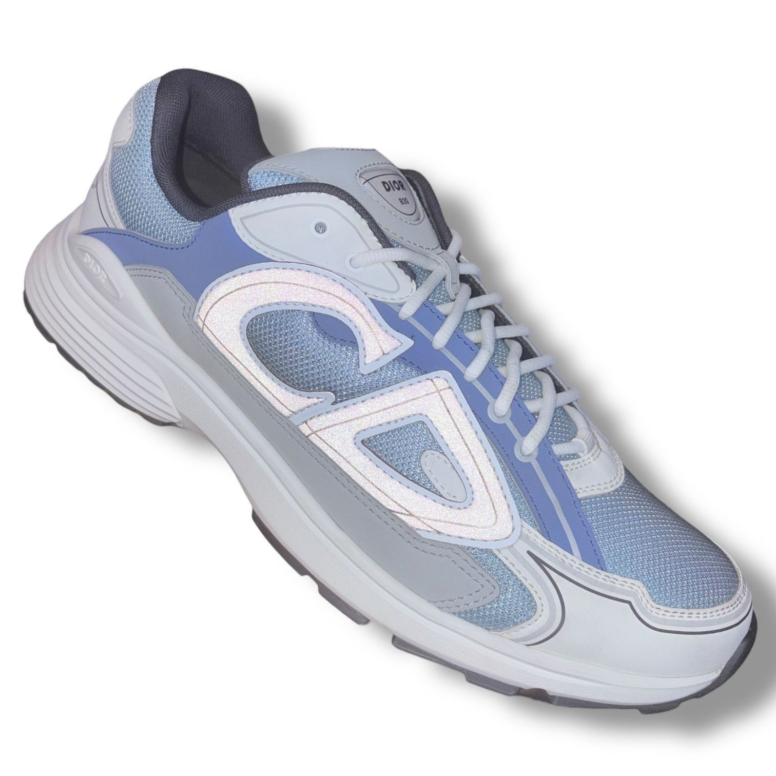 Dior Dior B30 Navy Blue Grey White Sneakers | Size 48 (15US) Size US 15 / EU 48 - 3 Thumbnail