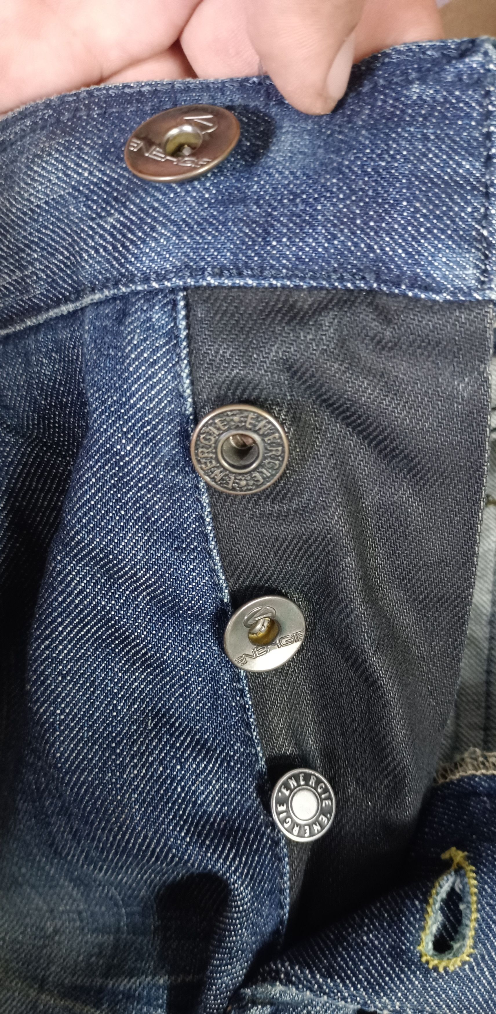 Energie RARE🔥 ENERGIE Algodon Baumwolle Denim Size US 34 / EU 50 - 11 Thumbnail