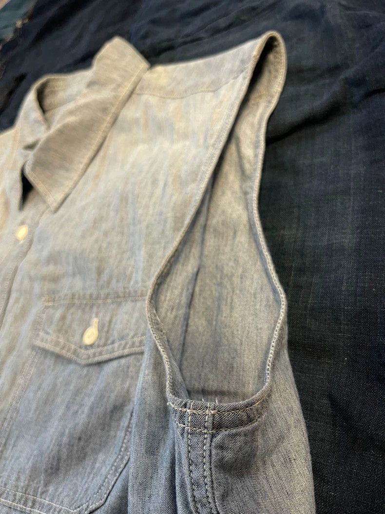 Visvim Visvim 22SS CUT OFF SHIRT Size US XL / EU 56 / 4 - 7 Thumbnail