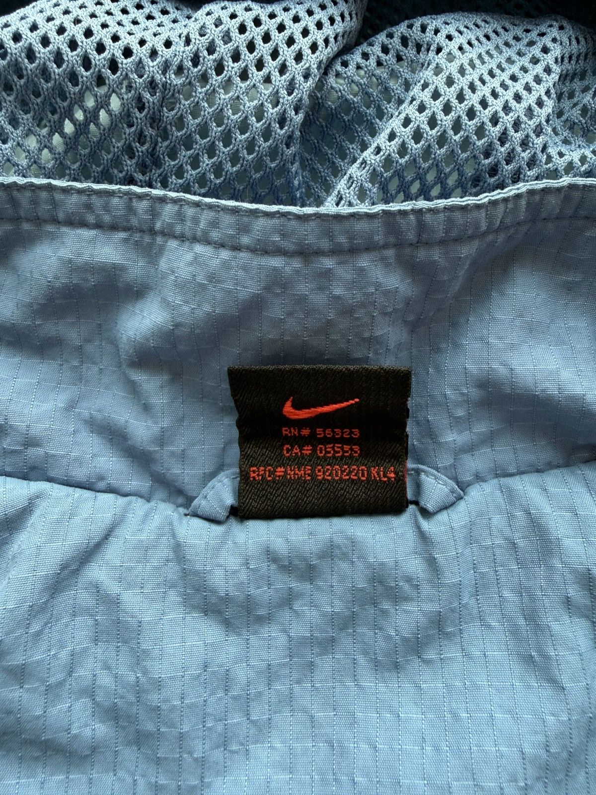 Nike Vintage Nike Blue Anorak Jacket Size US L / EU 52-54 / 3 - 8 Thumbnail