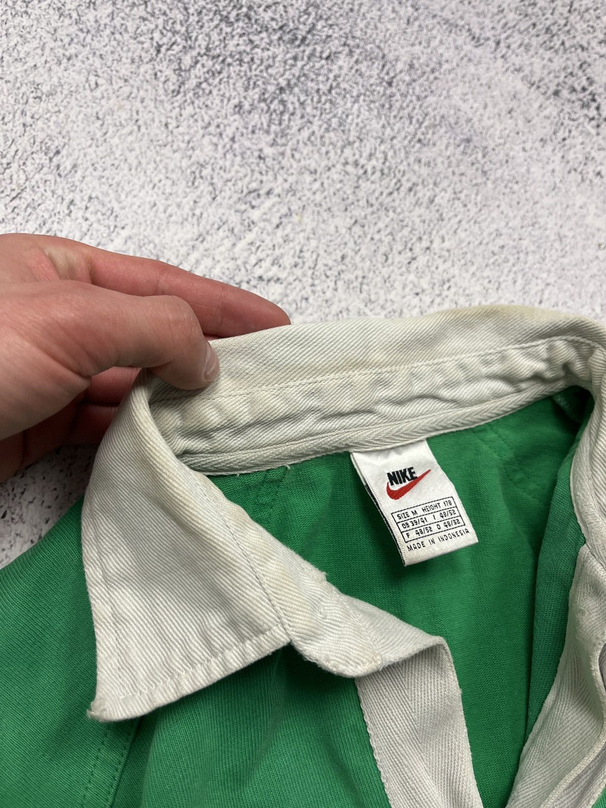 Nike Vintage Nike Ireland 1998 Retro Rugby Longsleeve Shirt Rare Size US M / EU 48-50 / 2 - 10 Thumbnail
