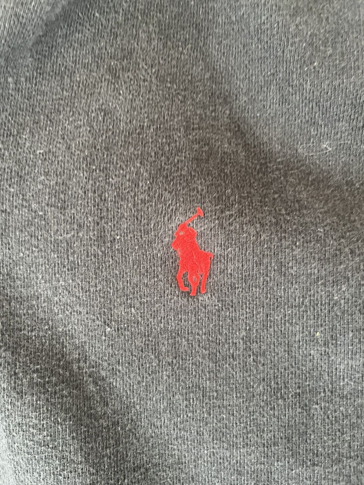 Polo Ralph Lauren Polo Ralph Lauren Black Zip Hoodie - Vintage Fade Size US L / EU 52-54 / 3 - 4 Thumbnail