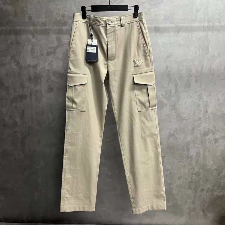 Louis Vuitton Louis Vuitton size US 46 SS25 beaded logo overalls pants Size US 30 / EU 46 - 1 Thumbnail