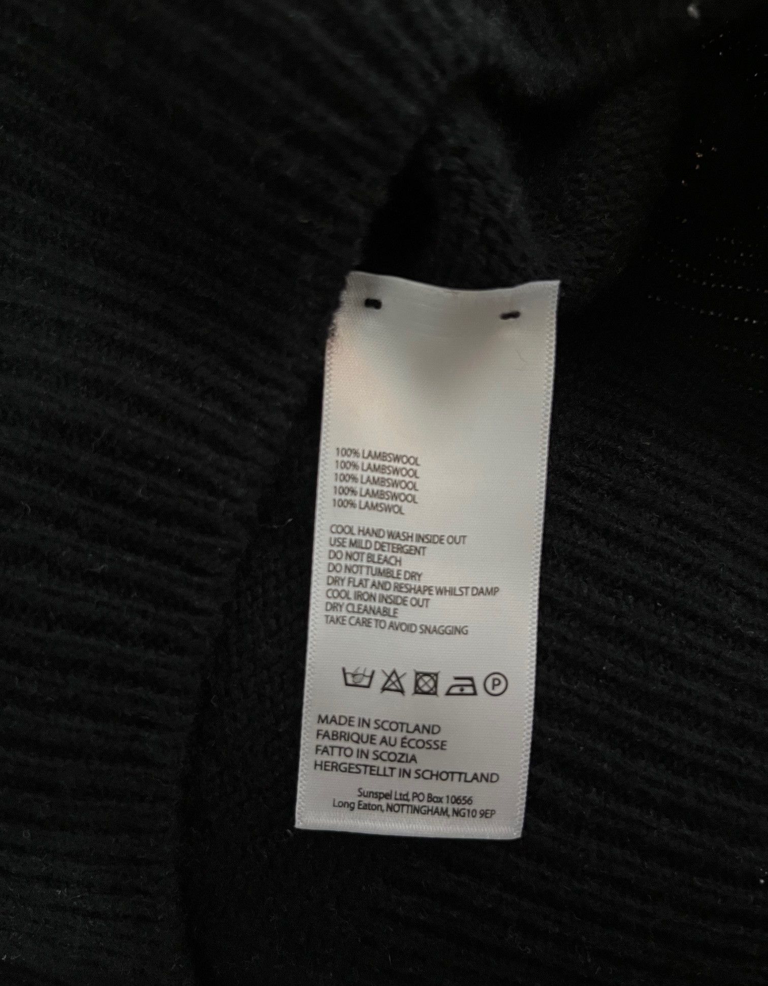 Sunspel Sunspel Lambswool Crew Neck Sweater Size US M / EU 48-50 / 2 - 4 Thumbnail