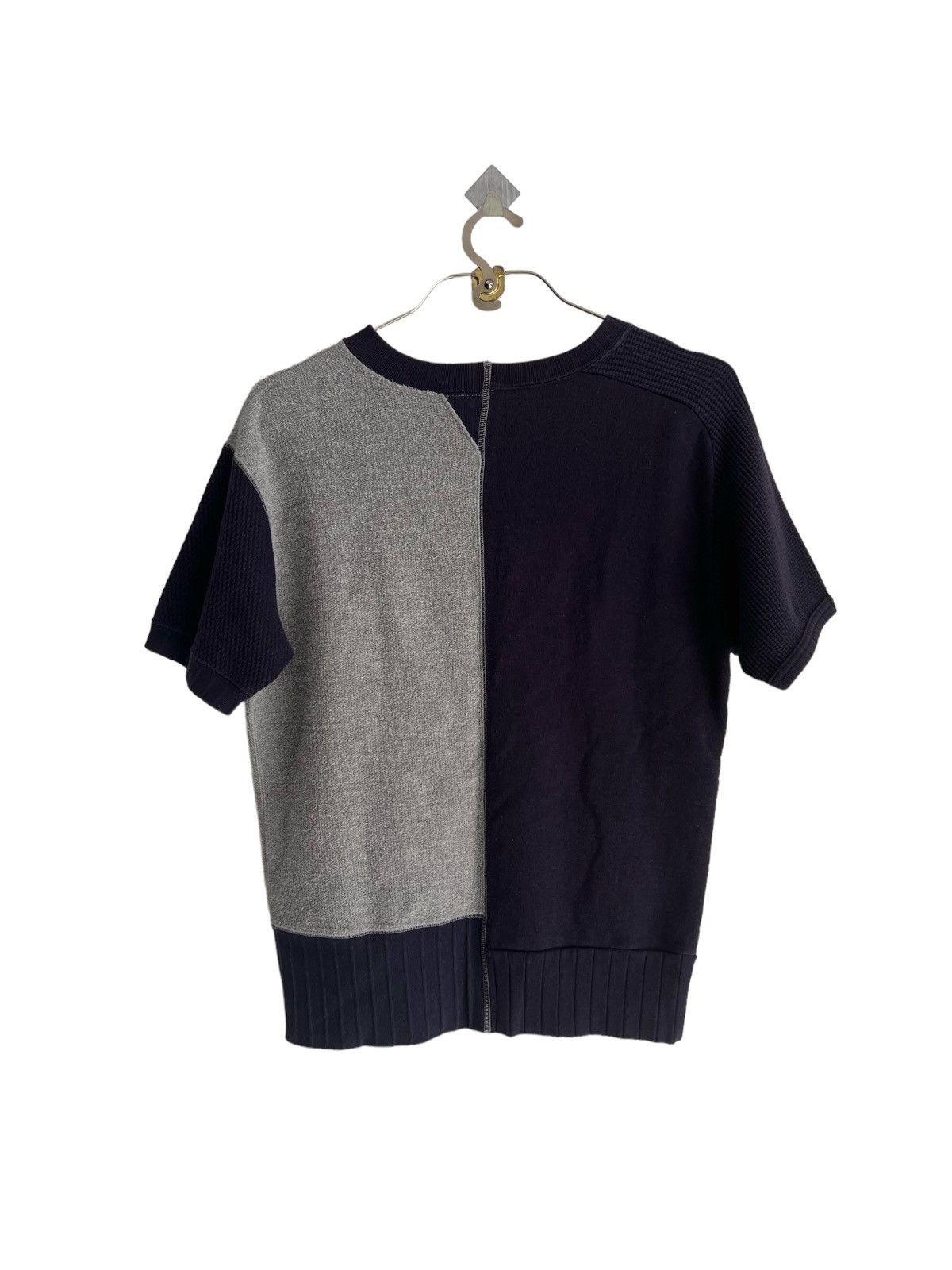 Garment Reproduction of Workers Ltd Ed🔥Nigel Cabourn Crazy Pattern Rework Thick SS Sweater Size US M / EU 48-50 / 2 - 6 Thumbnail