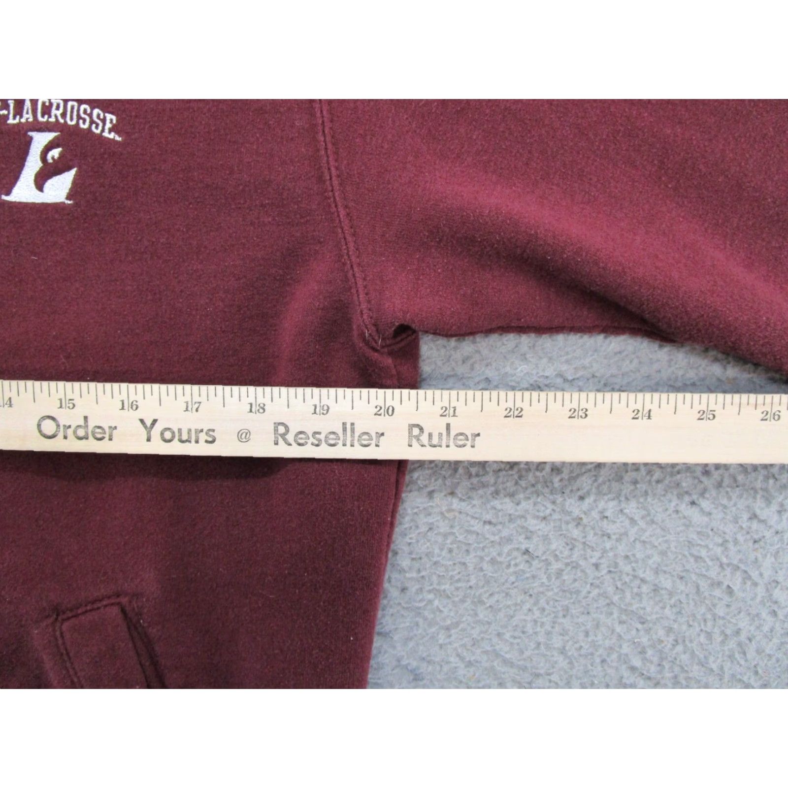 Champion Champion 1/4 Zip Sweatshirt University Red M Men Lacrosse Wisconsin La Crosse Eagles Shirt Size US M / EU 48-50 / 2 - 6 Thumbnail