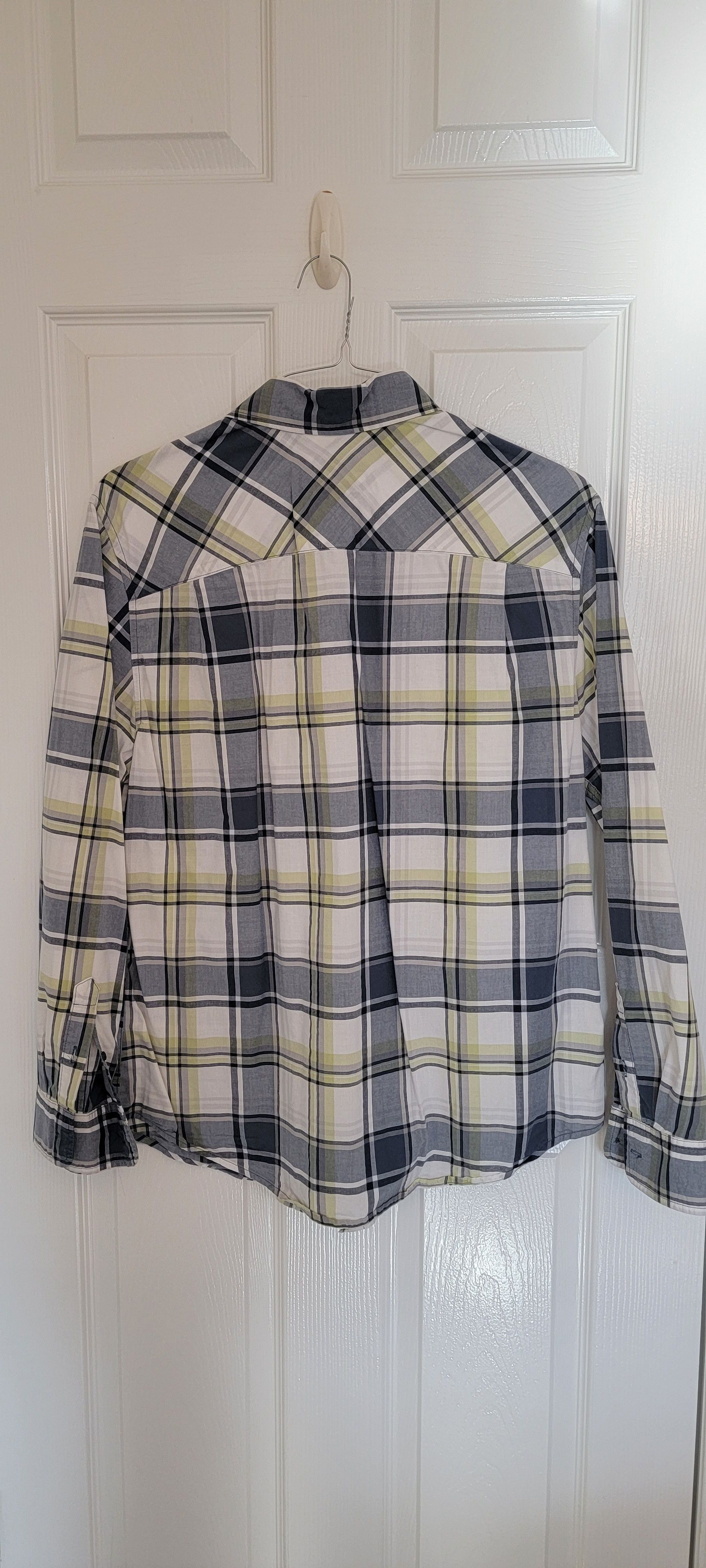 Mossimo Blue plaid shirt Size US L / EU 52-54 / 3 - 2 Thumbnail