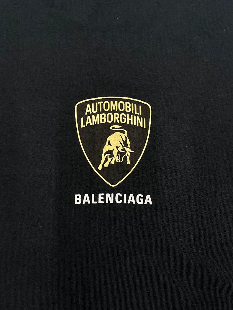Balenciaga Balenciaga Automobili Lamborghini Co-Brand Auto Logo Print Size US M / EU 48-50 / 2 - 3 Thumbnail
