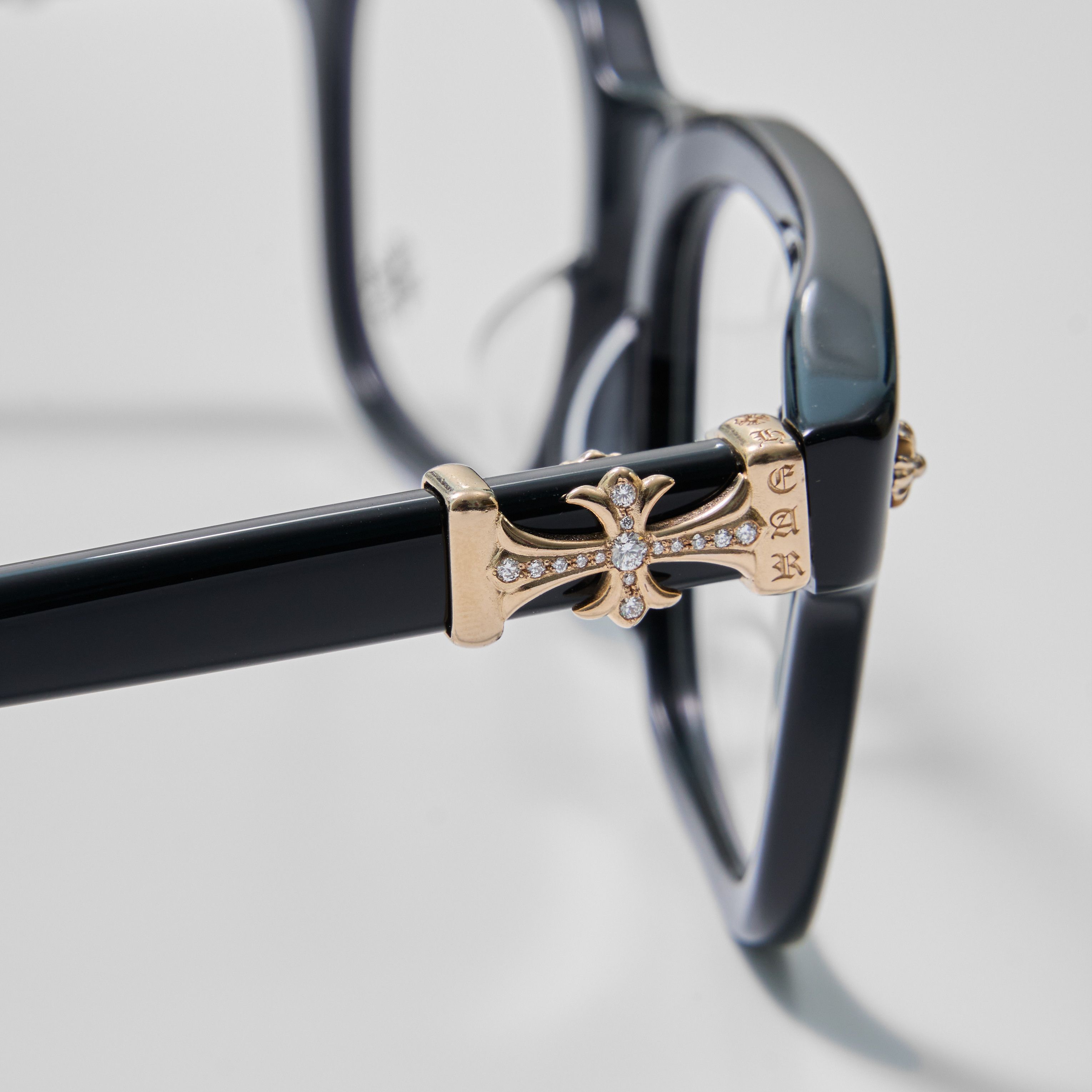 Chrome Hearts DIAMOND CHROME HEARTS COX UCKER BLACK/18KGP Size ONE SIZE - 8 Thumbnail
