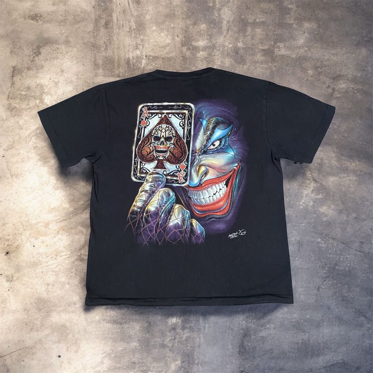 If Six Was Nine Rock Chang 3D Joker Playing Card Glow In The Dark t-shirt Size US L / EU 52-54 / 3 - 2 Thumbnail