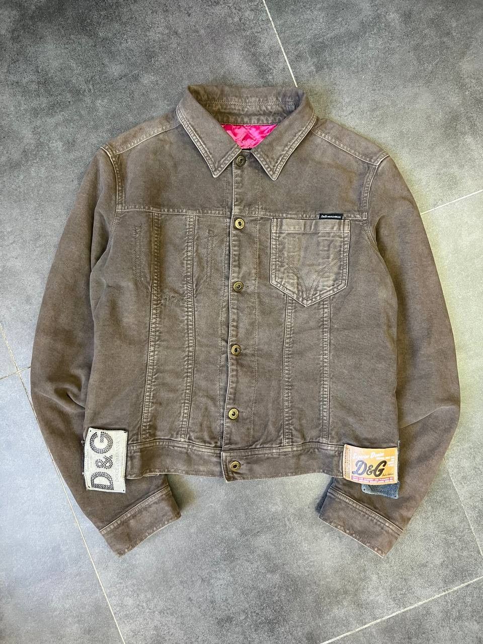 Dolce & Gabbana AW2003 Dolce & Gabbana Archive Tags Denim Jacket Size US L / EU 52-54 / 3 - 4 Thumbnail