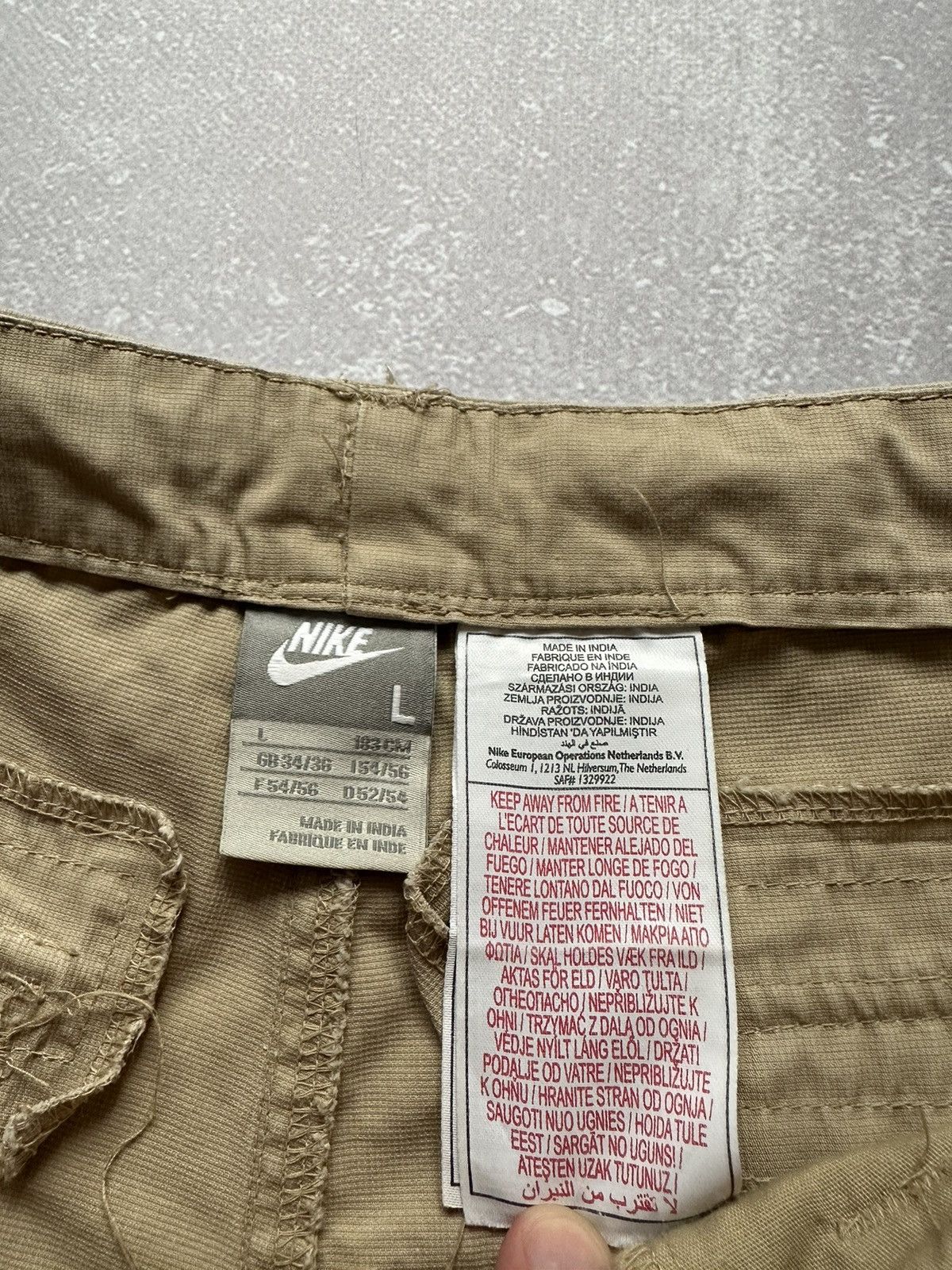 Nike × Vintage Short Nike Cargo Vintage Y2K 90 U8 GEX size L Size US 34 / EU 50 - 8 Thumbnail