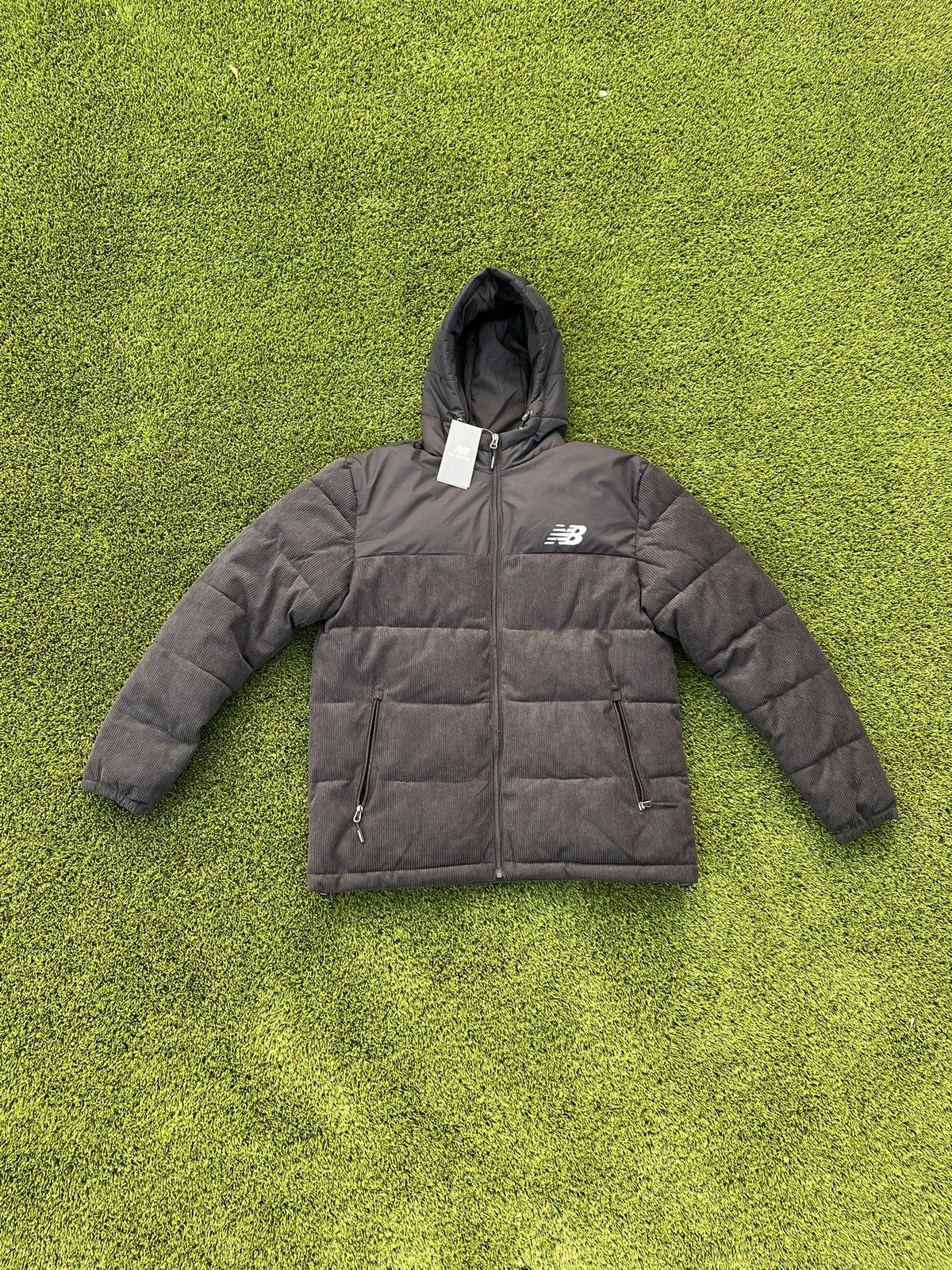 New Balance Corduroy Puffer Jacket