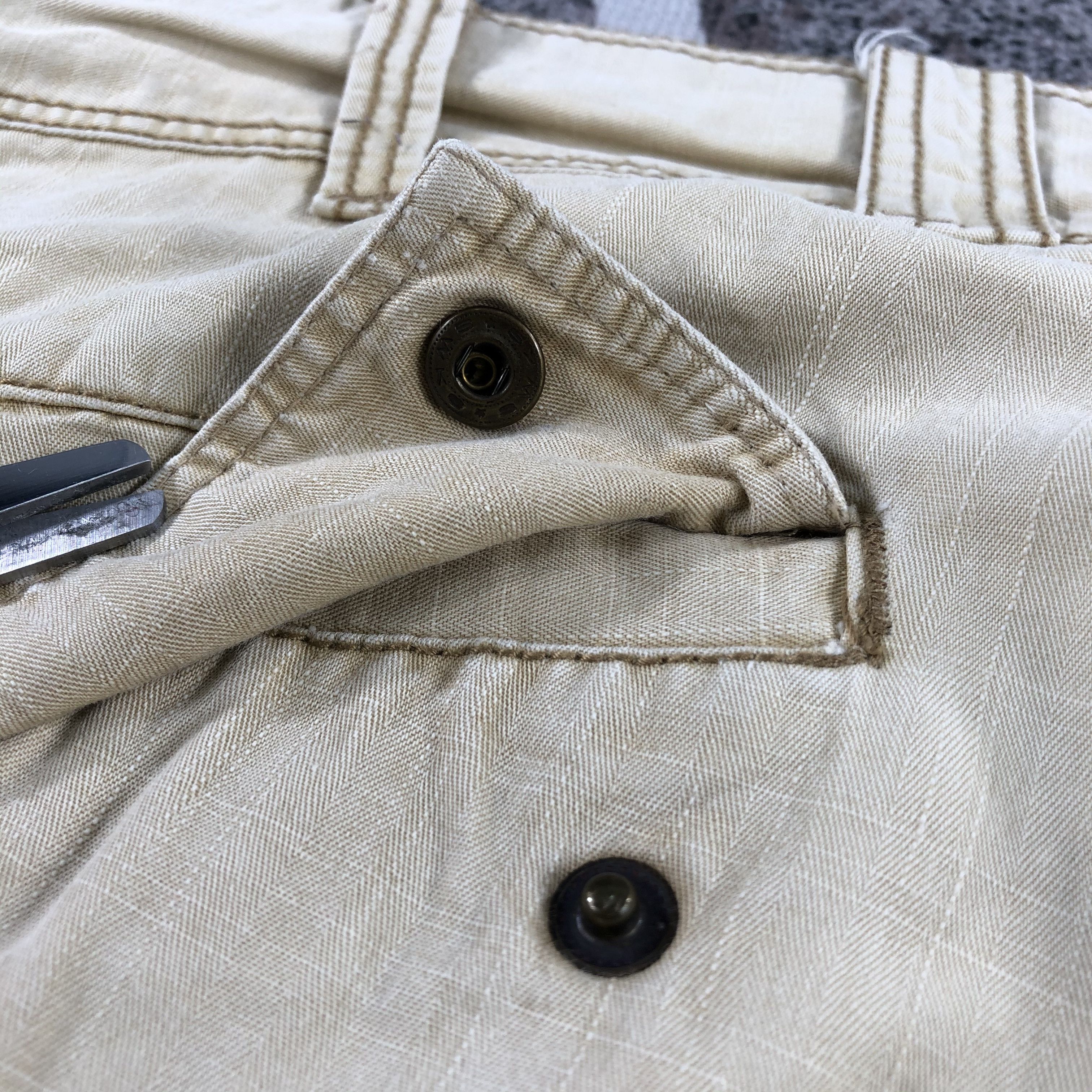 Japanese Brand Stra Raggio Cargo Pants Multipocket Tactical Trousers Size US 34 / EU 50 - 6 Thumbnail