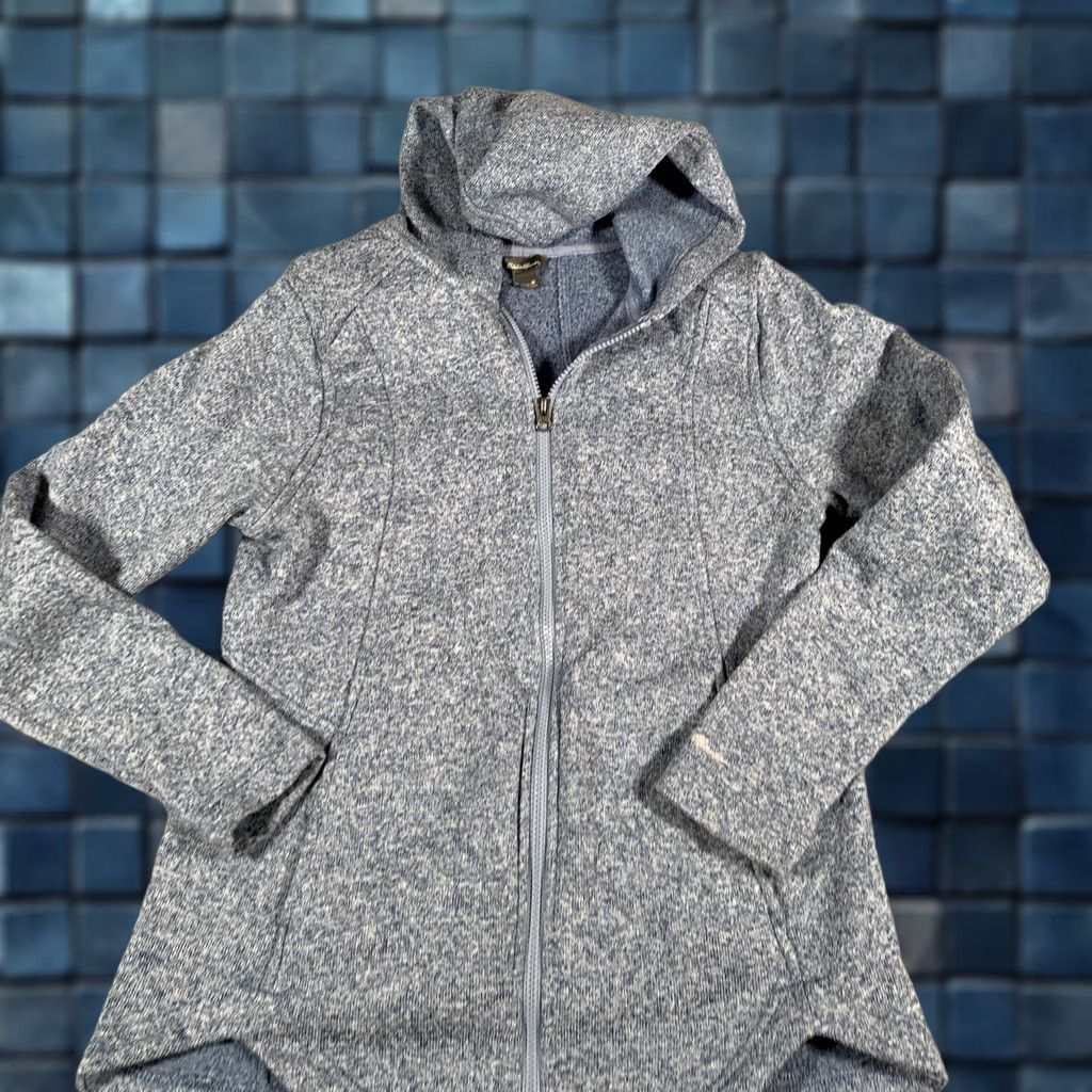 Eddie Bauer Eddie Bauer Jacket Womens Medium Blue Fleece Hooded Full Zip Thumbholes Shirt? Size M / US 6-8 / IT 42-44 - 1 Thumbnail