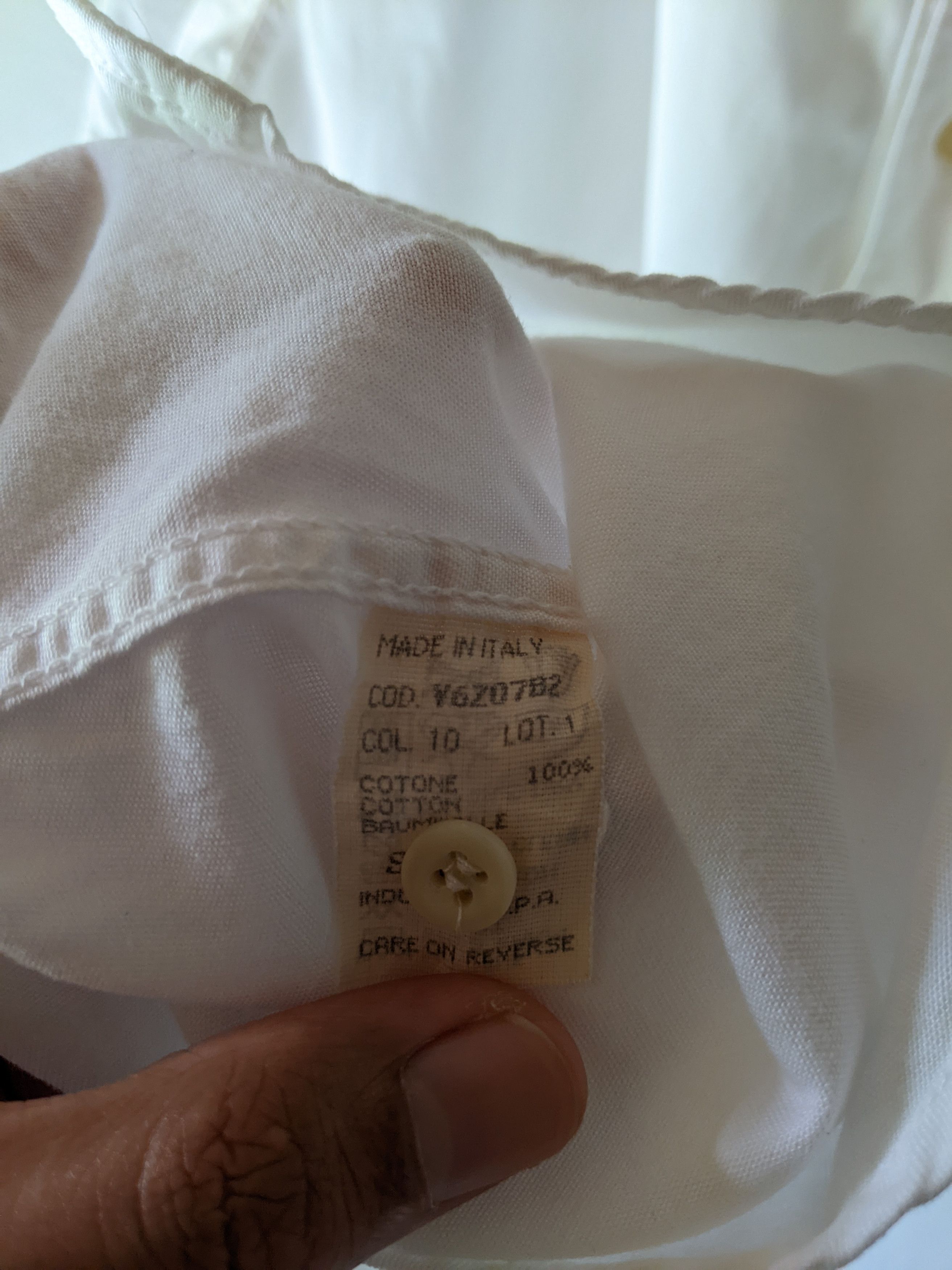 Armani Vintage Armani "Natural" Shirt Size US XL / EU 56 / 4 - 3 Thumbnail