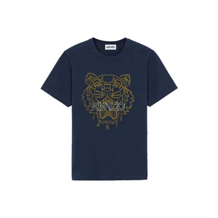 KENZO Classic Cotton Printed T-Shirt for Unisex 0079