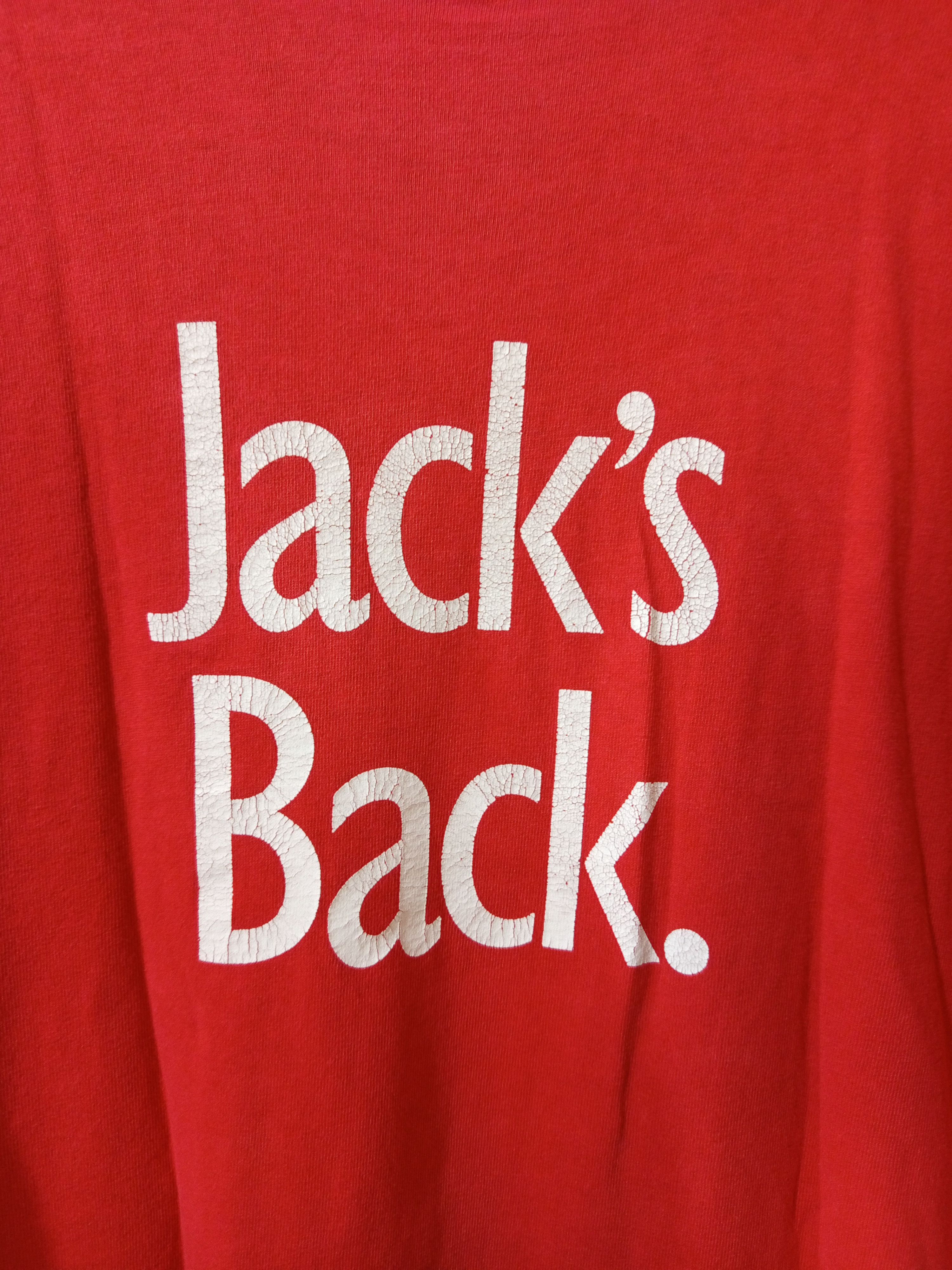 Vintage Jack in the Box “Jack’s Back” Promo Tee Size US L / EU 52-54 / 3 - 6 Thumbnail