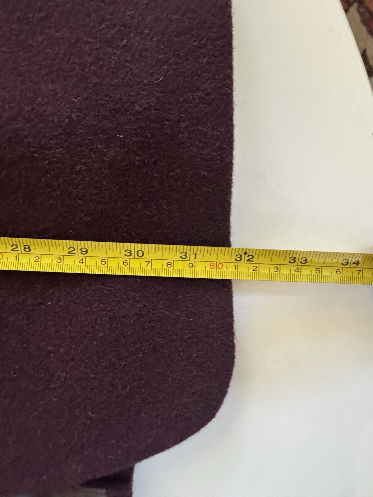 Other Burgundy Camel Hair Men’s Sports Coat 43R Blazer Jacket Size 44R - 6 Thumbnail