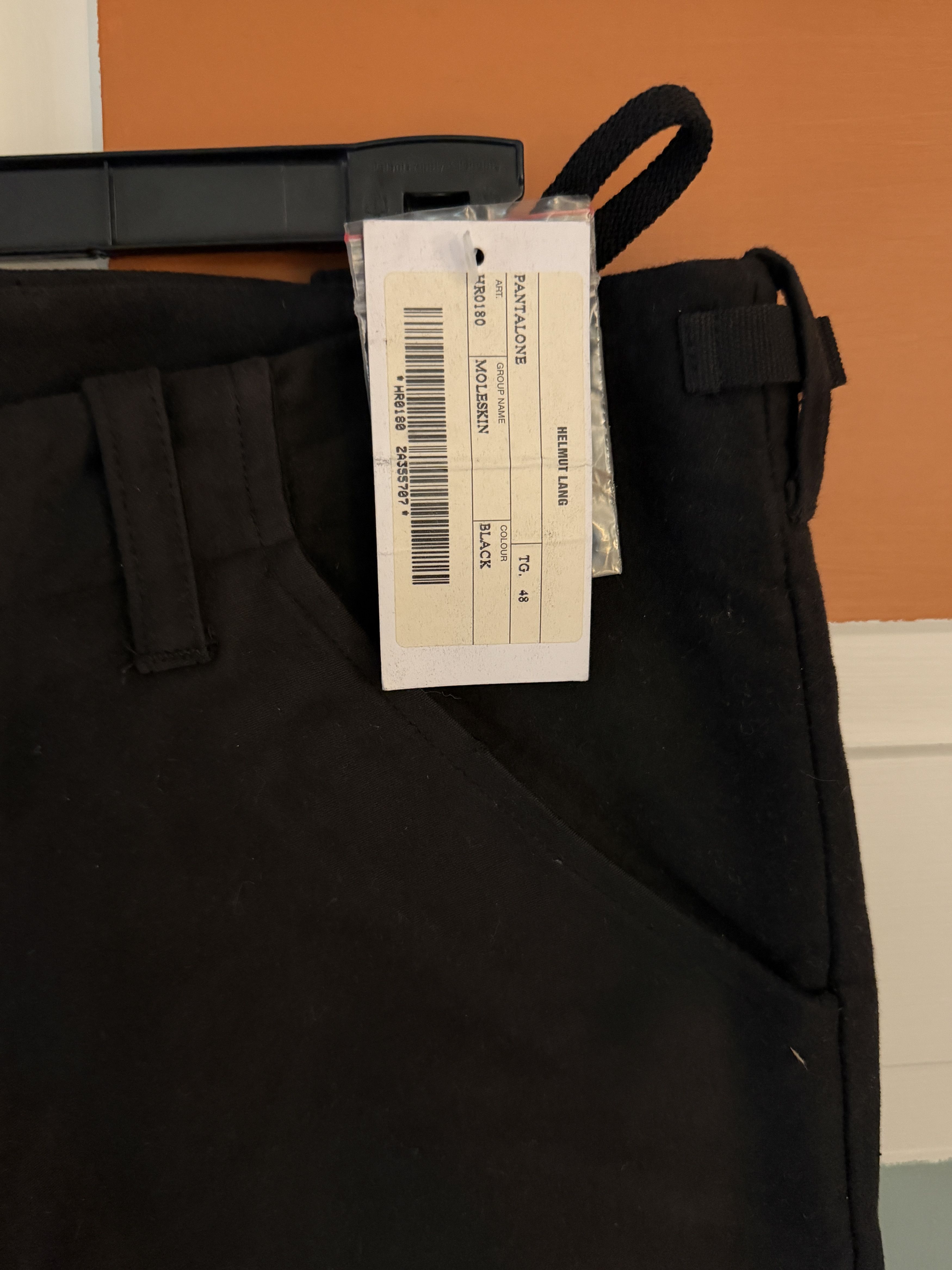 Helmut Lang Archive Moleskin Bondage Pants Size US 32 / EU 48 - 2 Thumbnail