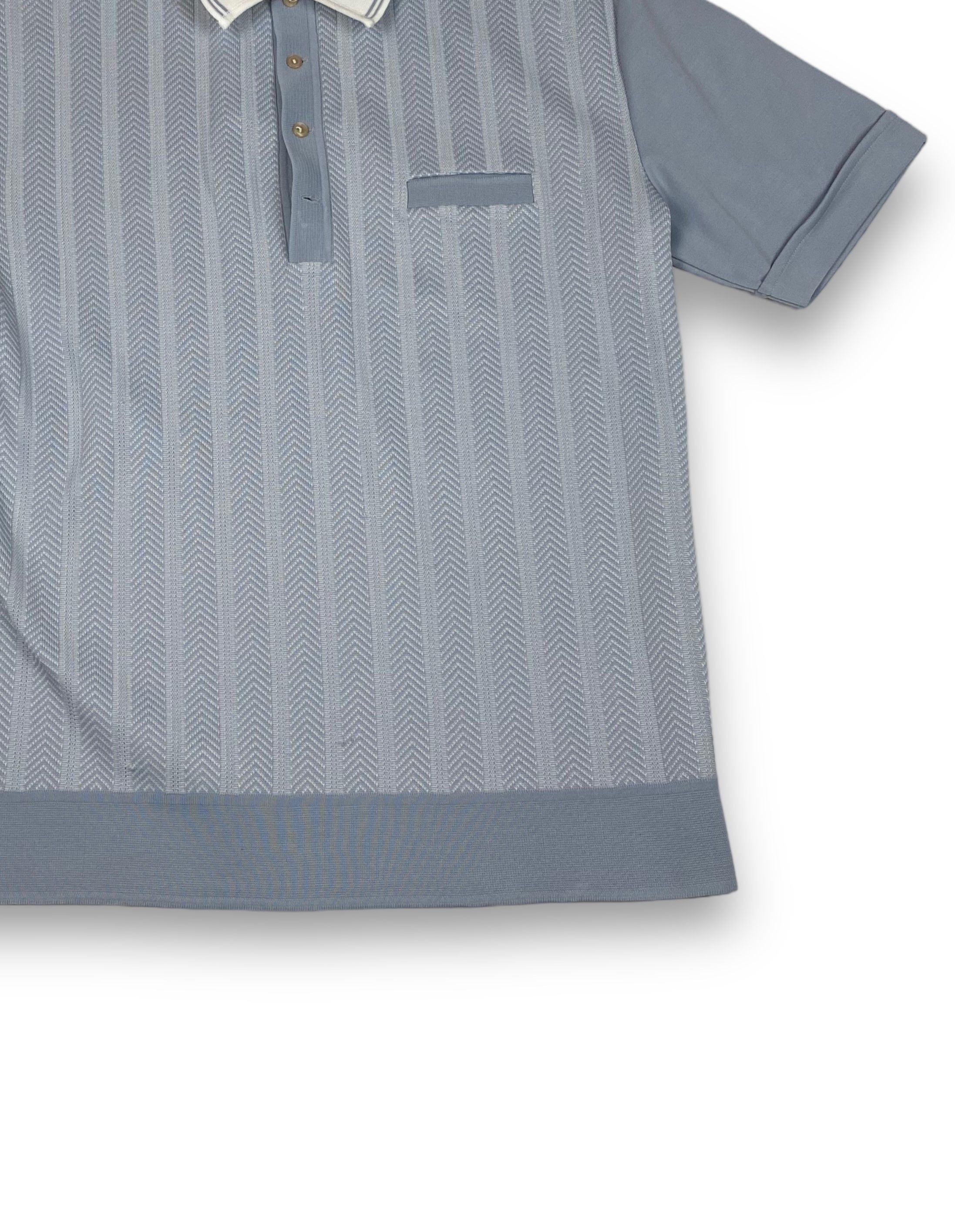 Vintage 90s Vintage JAR Oldmoney Style Sky Blue Polo Shirt M709 Size US L / EU 52-54 / 3 - 2 Thumbnail