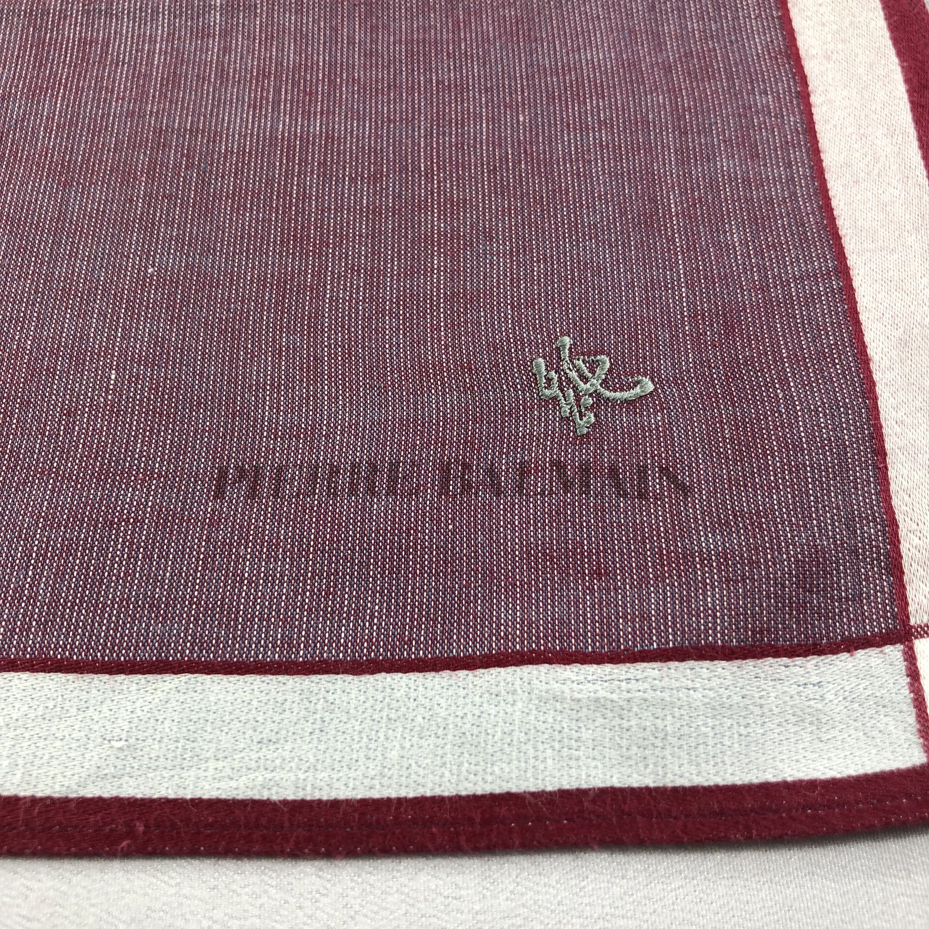 Pierre Balmain × Vintage Pierre Balmain Handkerchief Neckerchief Bandana H1546 Size ONE SIZE - 4 Thumbnail