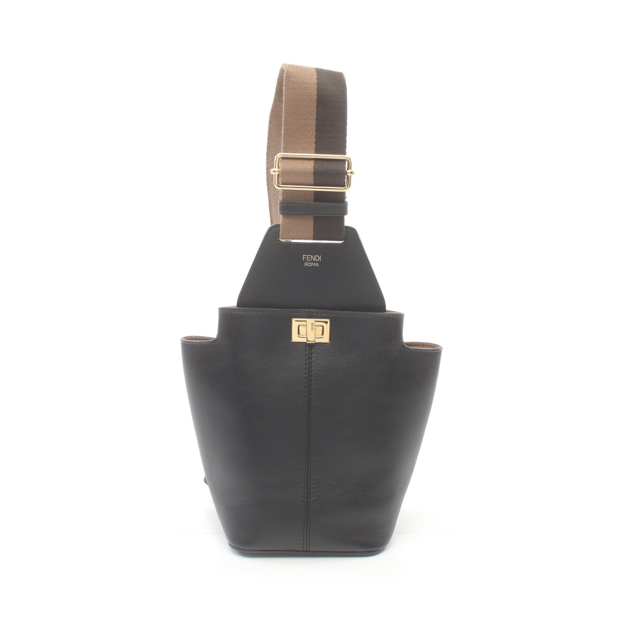 Fendi Fendi Guitar Bags Body Bag Leather Black Size ONE SIZE - 1 Thumbnail