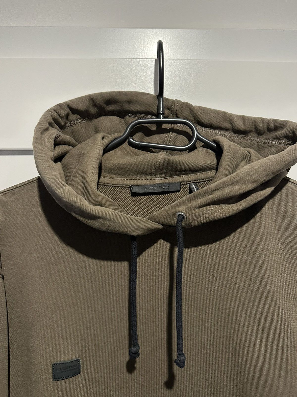 Helmut Lang Helmut Lang Khaki Combo Hoodie Olive Size US S / EU 44-46 / 1 - 4 Thumbnail