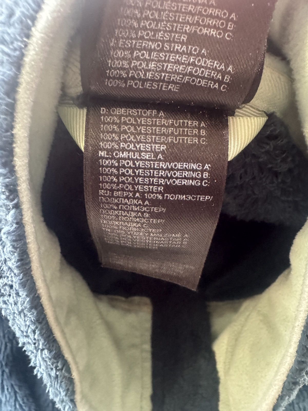 The North Face The North Face Fuzzy Osito Teal Blue Zip Up Fleece Jacket Size L / US 10 / IT 46 - 5 Thumbnail