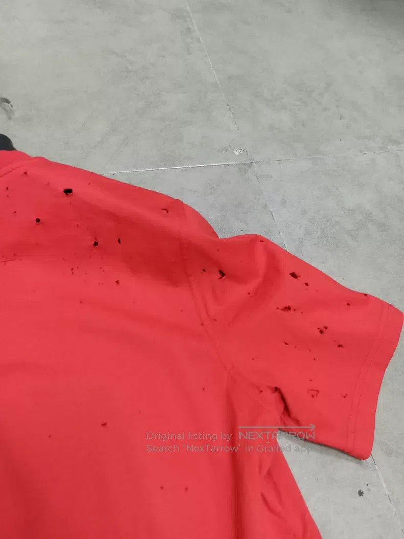 Givenchy Givenchy Ripped Short Sleeve Size US L / EU 52-54 / 3 - 9 Thumbnail