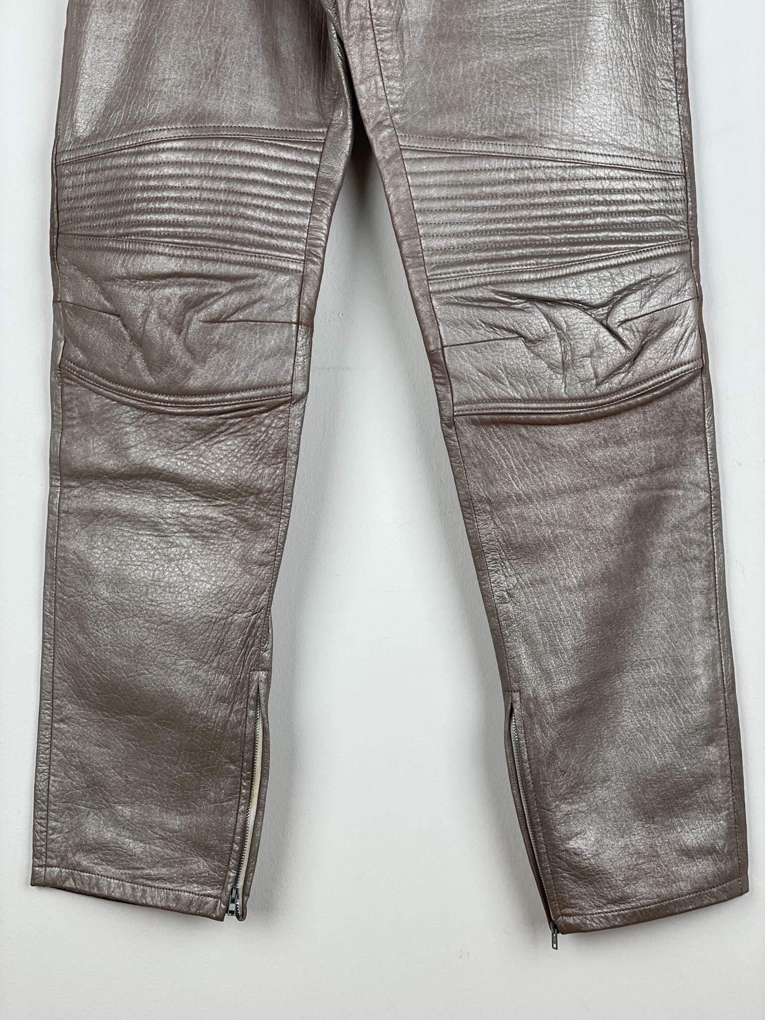 Helmut Lang AW99 Leather Astro Biker Pants