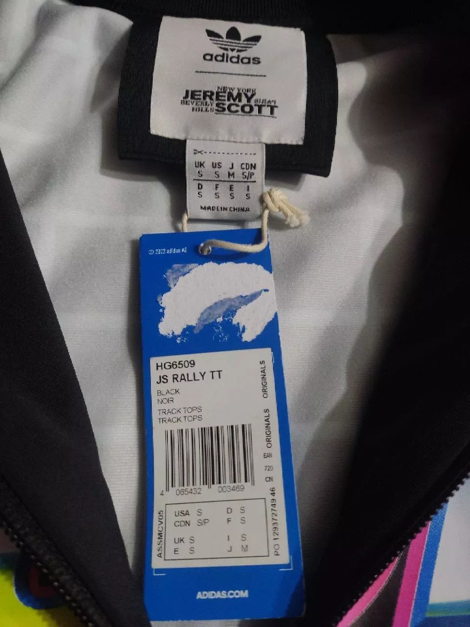 Adidas × Jeremy Scott Adidas x Jeremy Scott Rally Track Jacket HG6509 Size US S / EU 44-46 / 1 - 3 Thumbnail