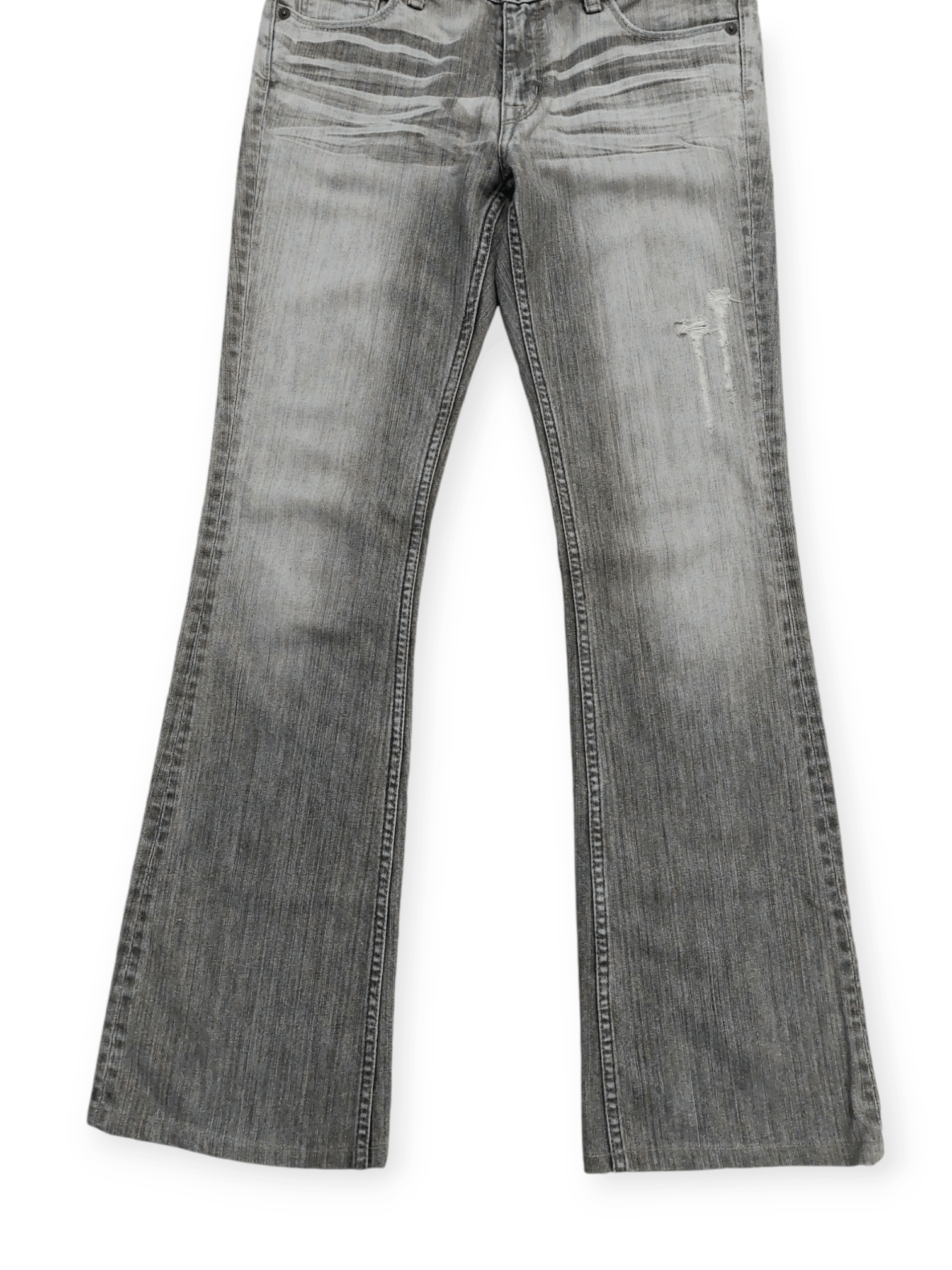Japanese Brand Flare Sweet Camel Japan Jeans Size 28" / US 6 / IT 42 - 12 Thumbnail