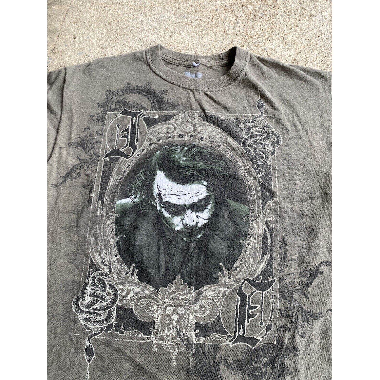 DC Comics Heath Ledger Joker T-Shirt Vintage The Dark Knight Batman Size US M / EU 48-50 / 2 - 3 Thumbnail