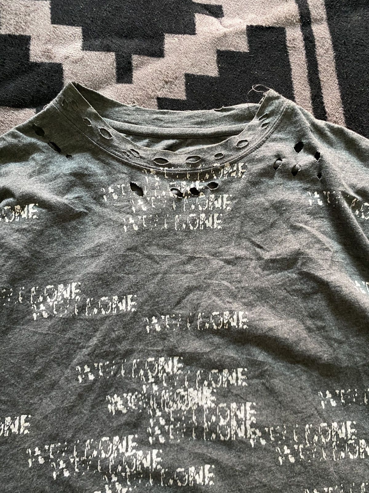 20471120 × Beauty Beast × Japanese Brand Vintage junjun distressed font oversize tshirt Size US XL / EU 56 / 4 - 3 Thumbnail