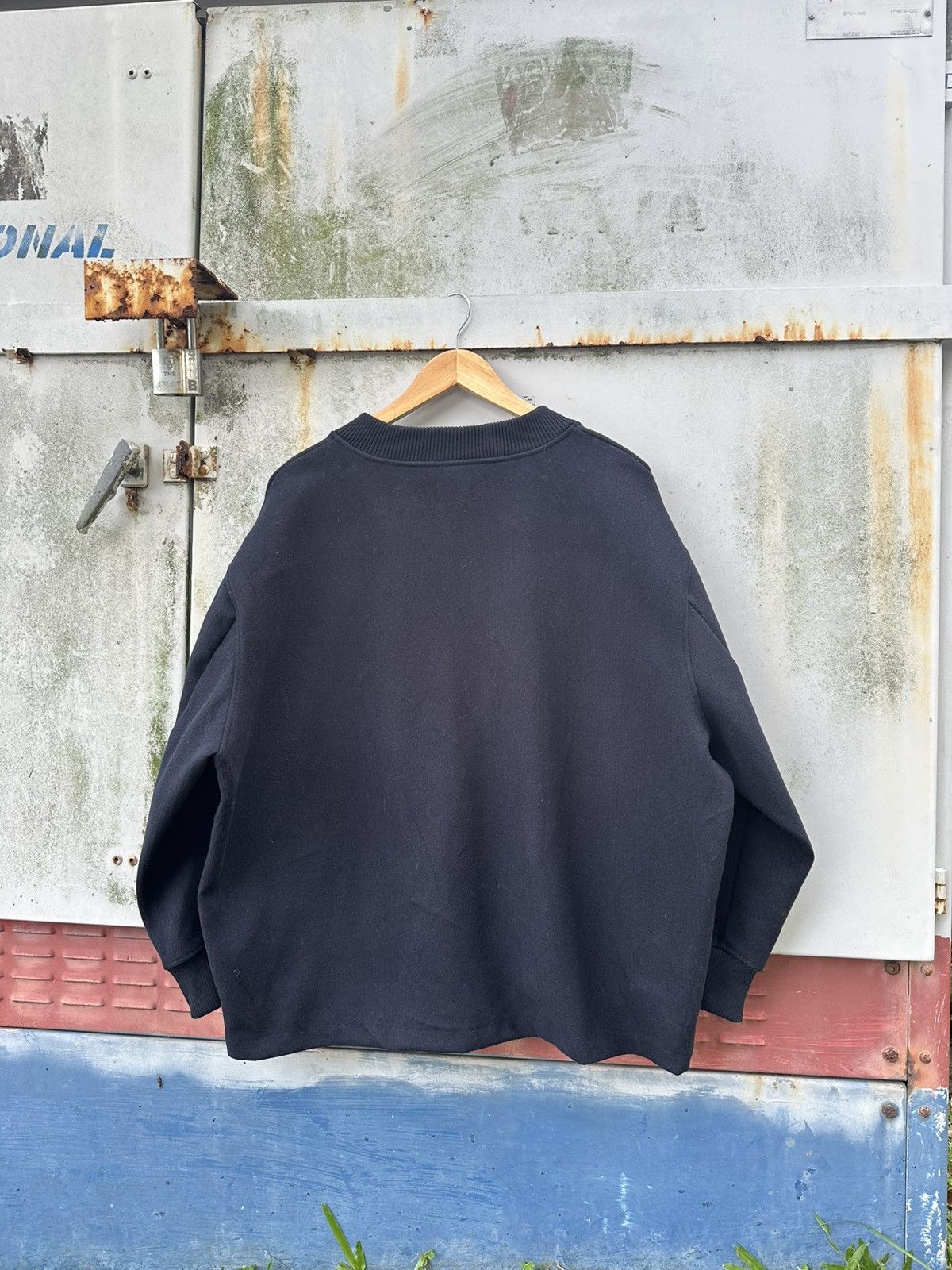 Japanese Brand 👹Noannu Baggy Bomber Jacket Size US L / EU 52-54 / 3 - 5 Thumbnail