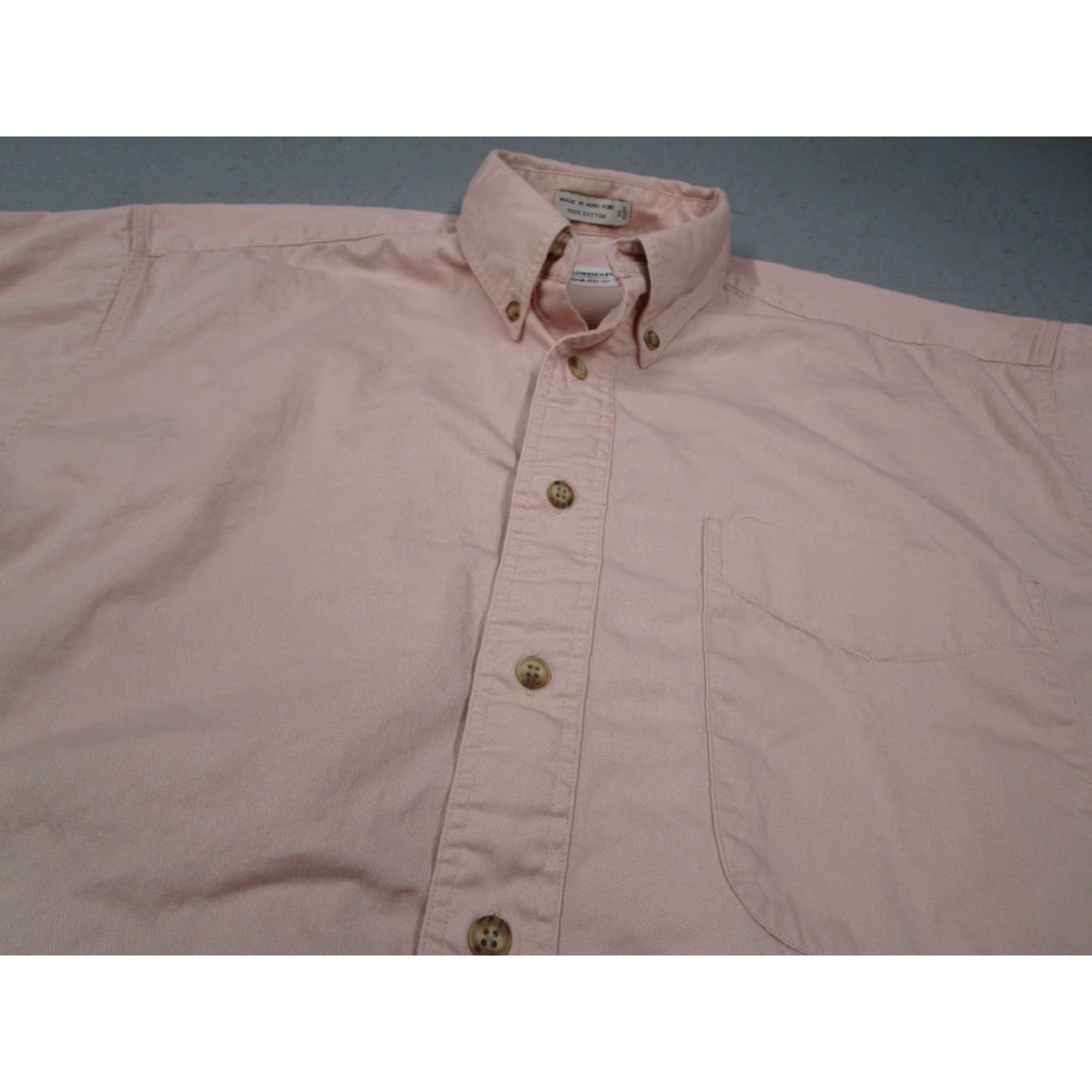 Abercrombie & Fitch VINTAGE Abercrombie & Fitch Shirt Mens Small Pink Twill Button Up Long Sleeve Y2K Size US S / EU 44-46 / 1 - 2 Thumbnail