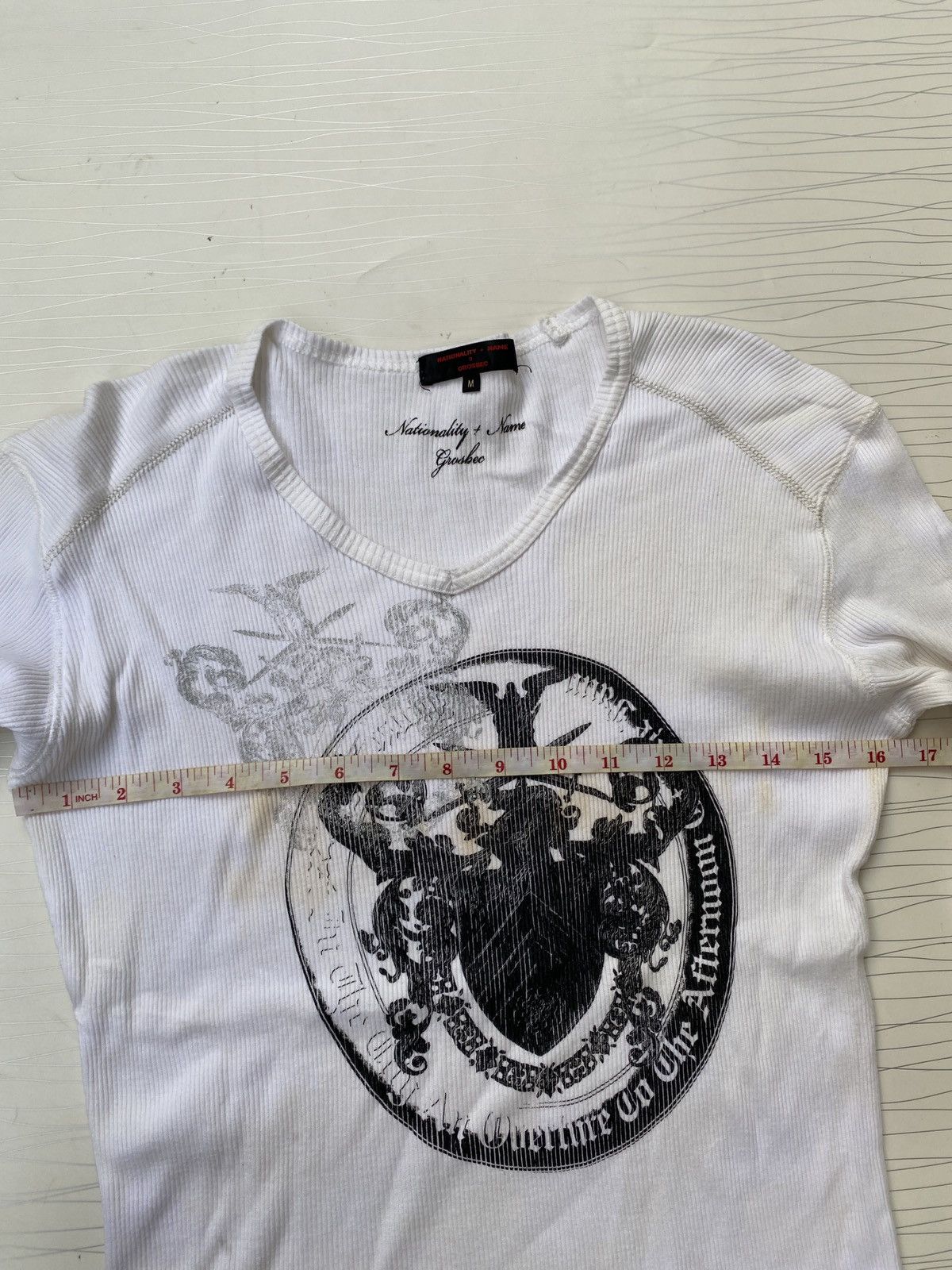 If Six Was Nine Nationality+Name Grosbec Longsleeve Tee Size US M / EU 48-50 / 2 - 5 Thumbnail