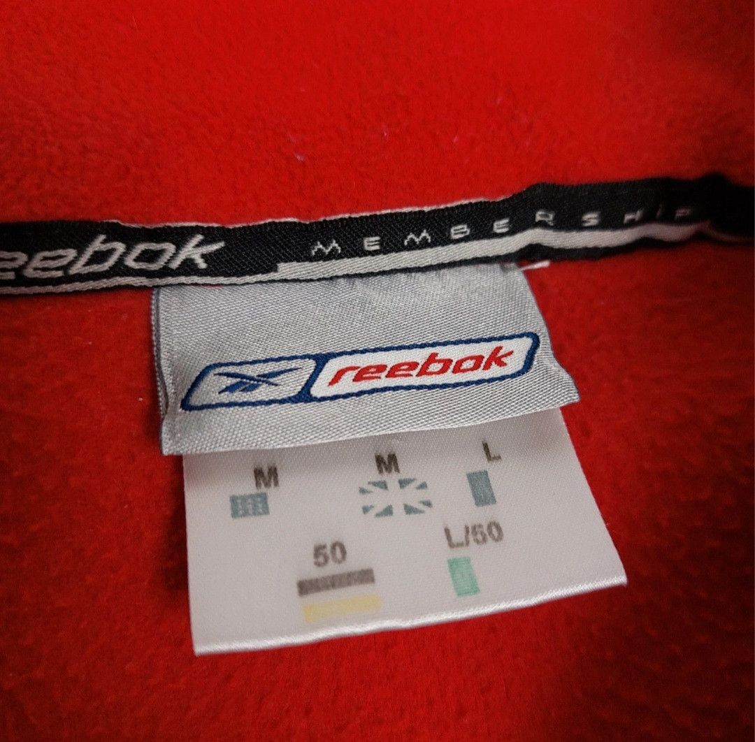 Reebok Vintage Reebok Membership Fleece Jacket Size US L / EU 52-54 / 3 - 3 Thumbnail