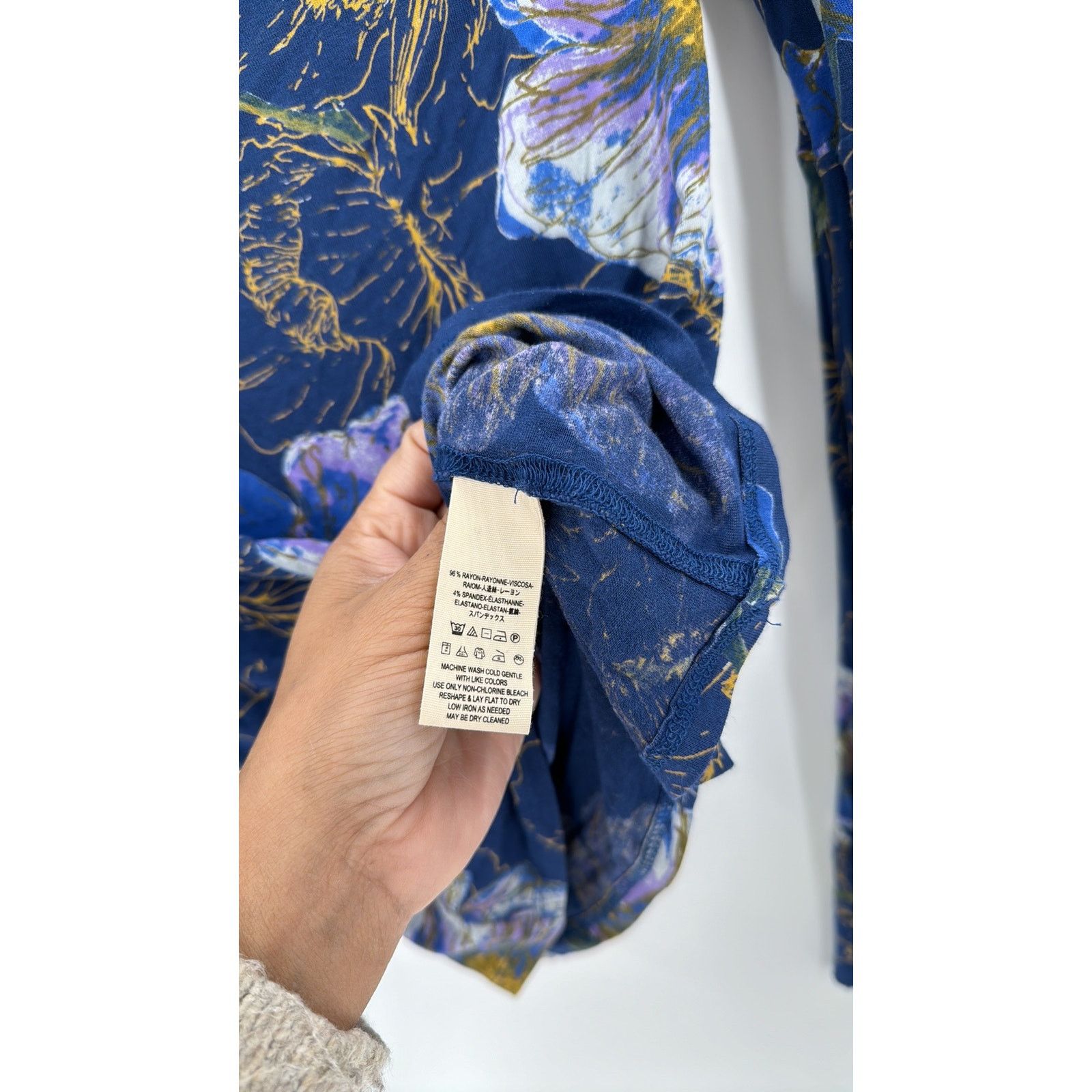 Free People Free People We the Free Birds of Paradise Bell Sleeve Top Size XS / US 0-2 / IT 36-38 - 5 Thumbnail