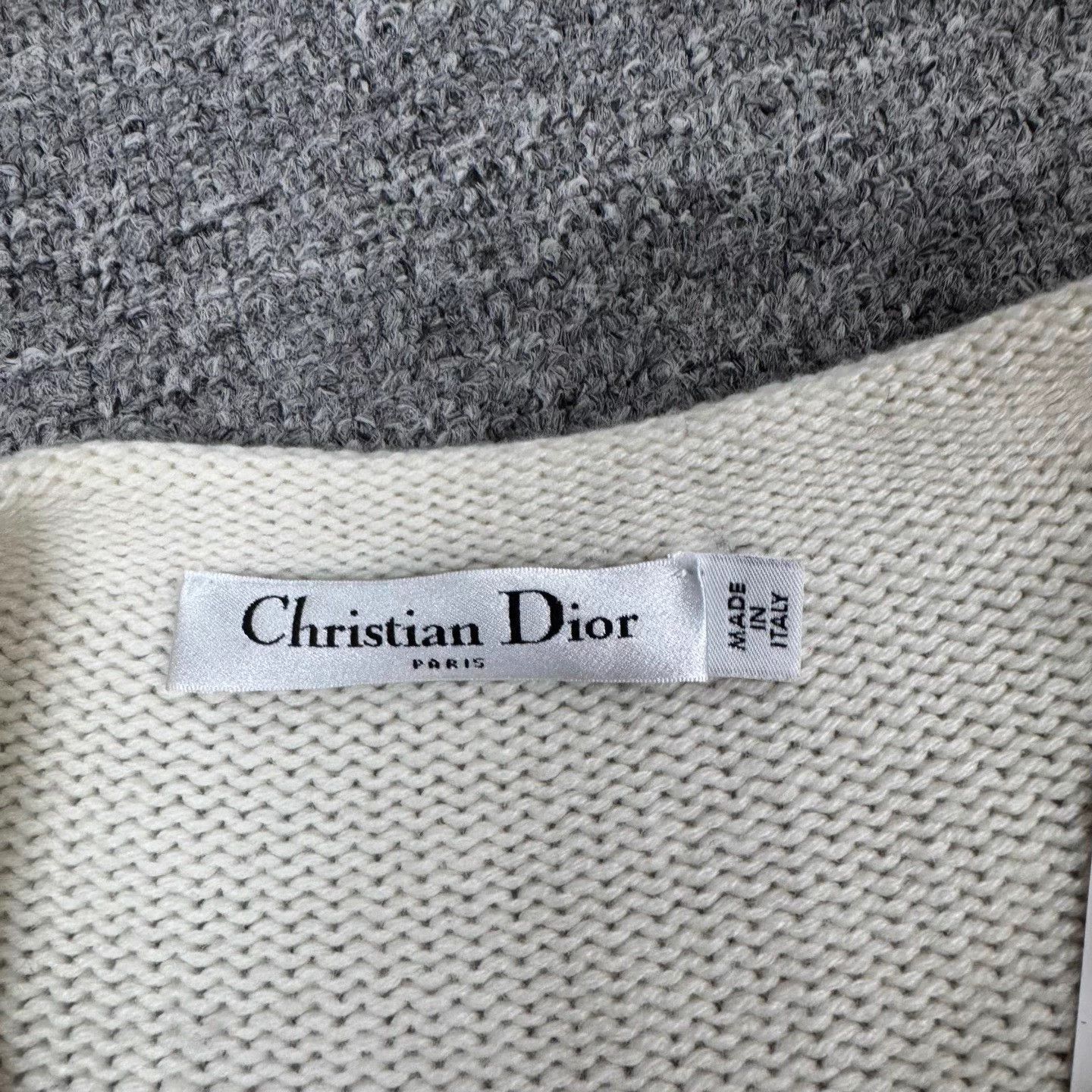 Dior Dior Anchor Embroidery Striped Cashmere 36 99New Size XS / US 0-2 / IT 36-38 - 7 Thumbnail