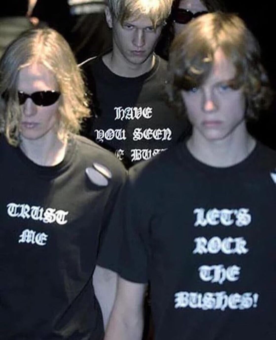 Japanese Brand × Number (N)ine × Takahiromiyashita The Soloist. NUMBER (N)INE FW 2004 “SAVE THE ENVIRONMENT” MESSAGE T-SHIRT Size US M / EU 48-50 / 2 - 2 Thumbnail