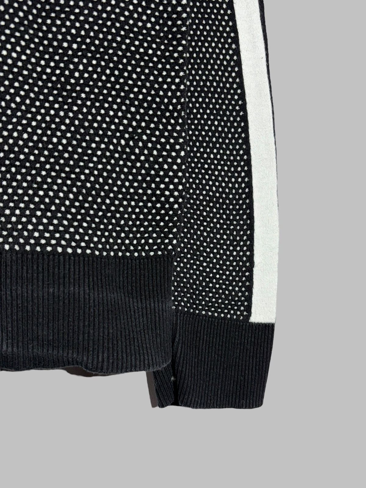 Black Barrett Black Barrett by Neil Barrett Pattern Netting Design Sweater Size US S / EU 44-46 / 1 - 6 Thumbnail