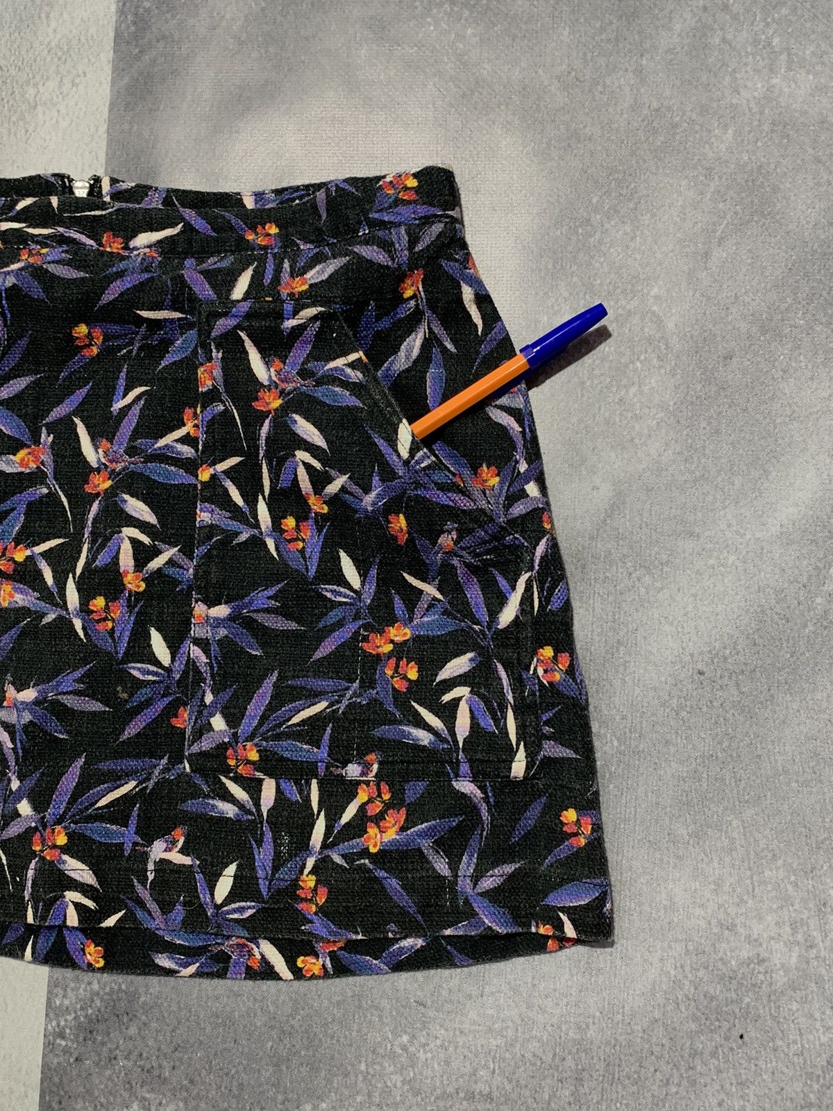 Japanese Brand × Vintage Vintage Y2K Overall print mini skirt Japanese style Size 30" / US 8 / IT 44 - 3 Thumbnail