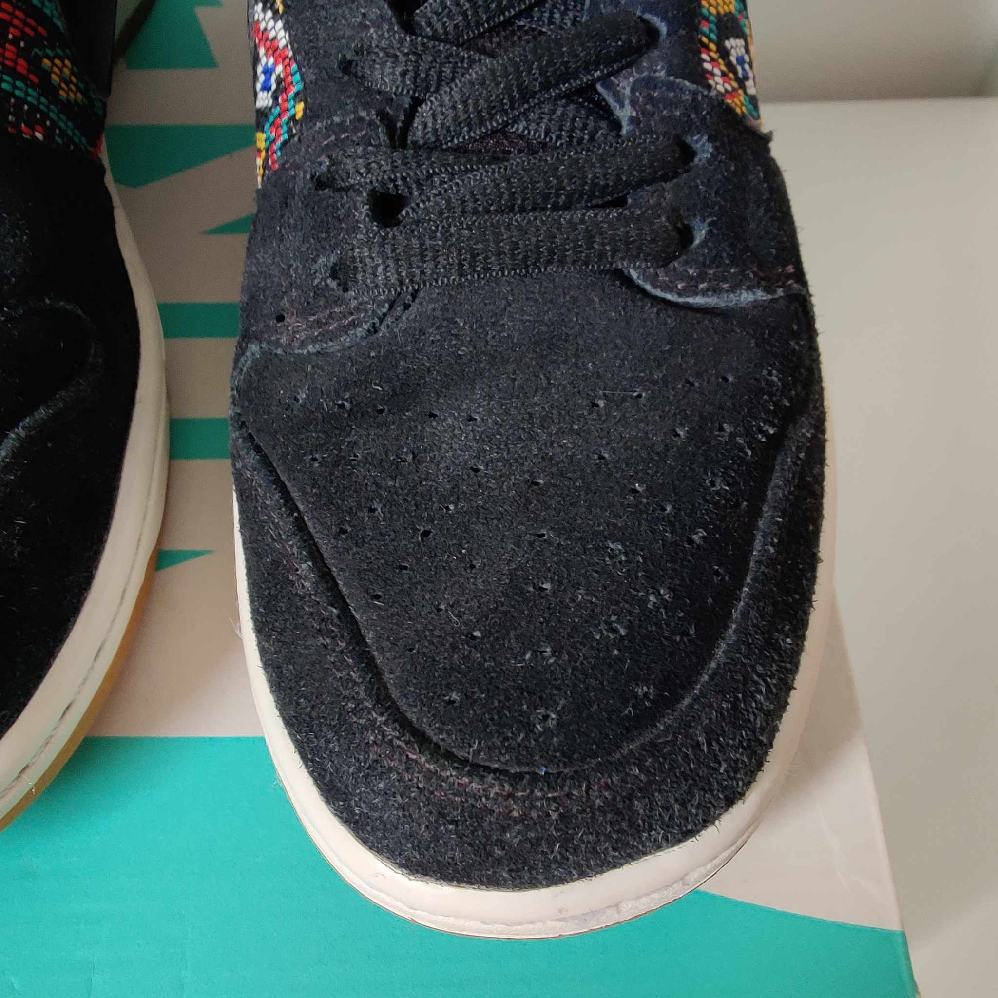 Nike Nike SB Dunk High Premium ‘Seat Cover’ Aztec Geometry Suede Size US 10.5 / EU 43-44 - 10 Thumbnail