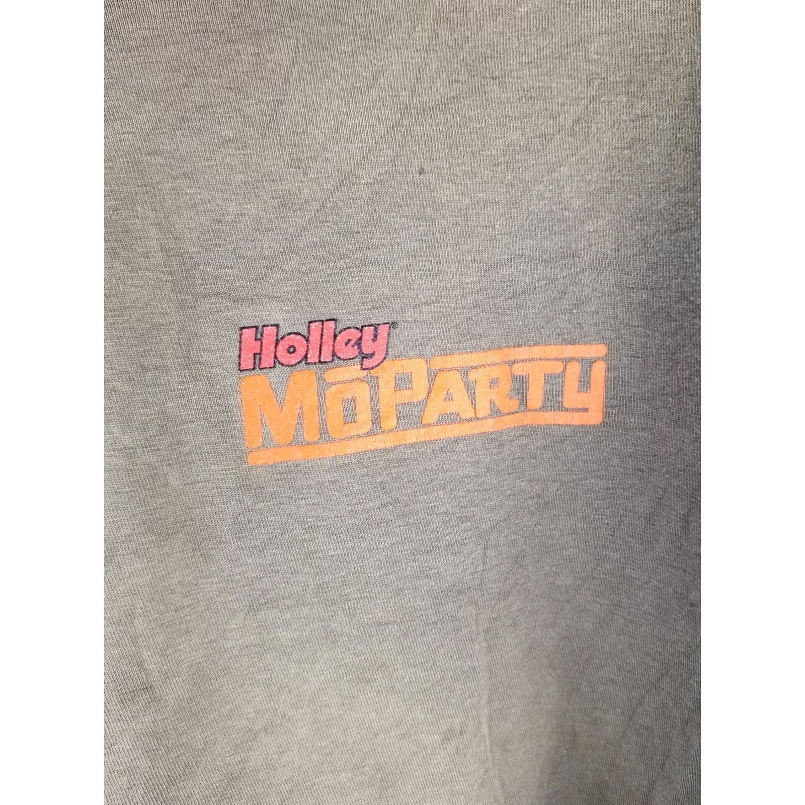 Vintage VINTAGE HOLLEY MOPARTY GRADIENT SUN FADED BOXY T-SHIRT XLARGE Men Size US XL / EU 56 / 4 - 3 Thumbnail
