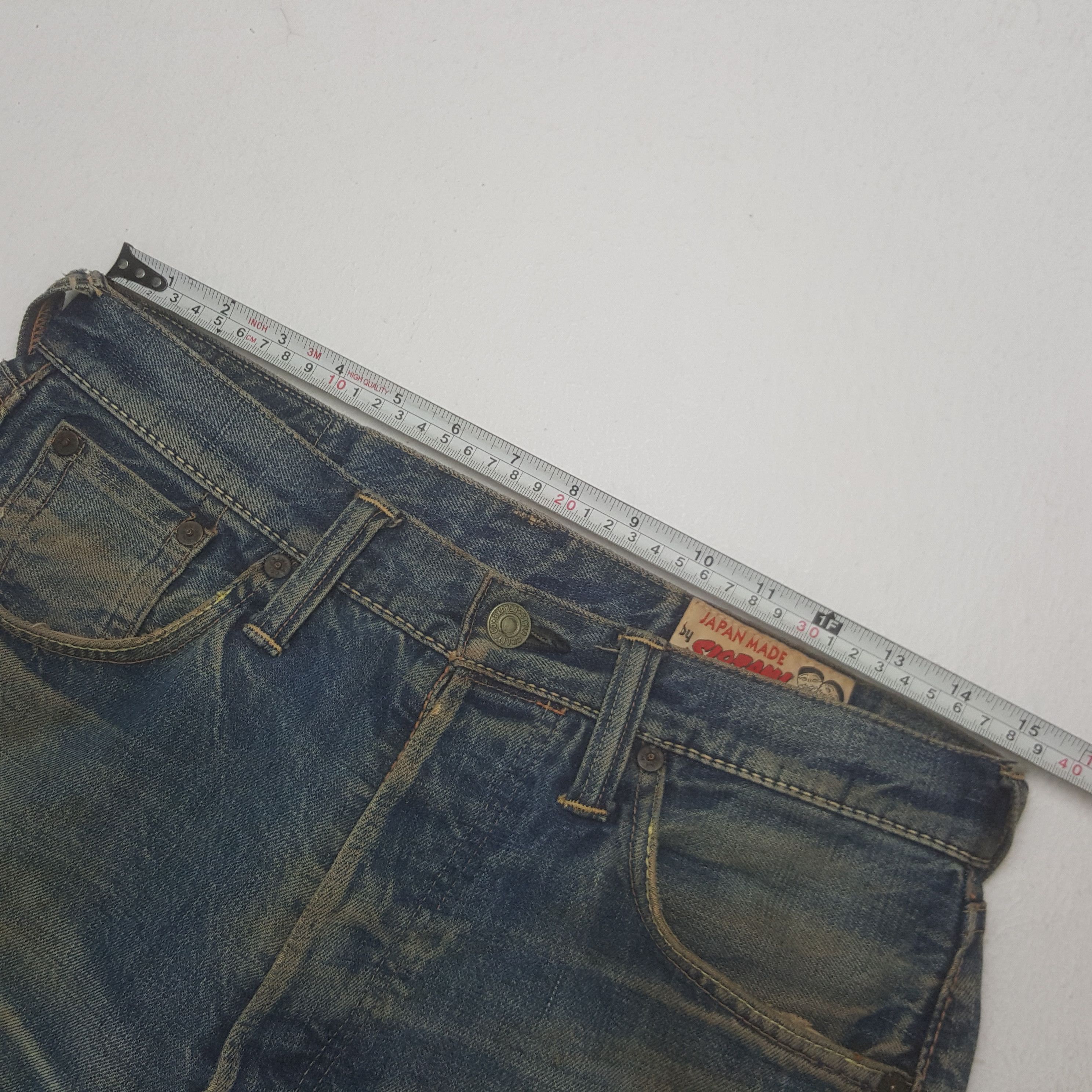 Evisu Vintage Evisu Japanese Brand Daicock Custom Art Denim Jeans Size US 30 / EU 46 - 9 Thumbnail